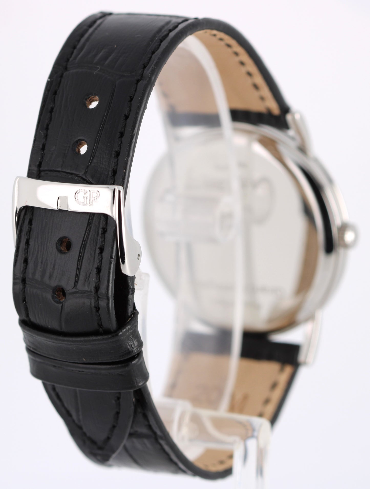 Girard Perregaux Classique Stainless Steel White Roman Numeral 34mm 4770 Watch