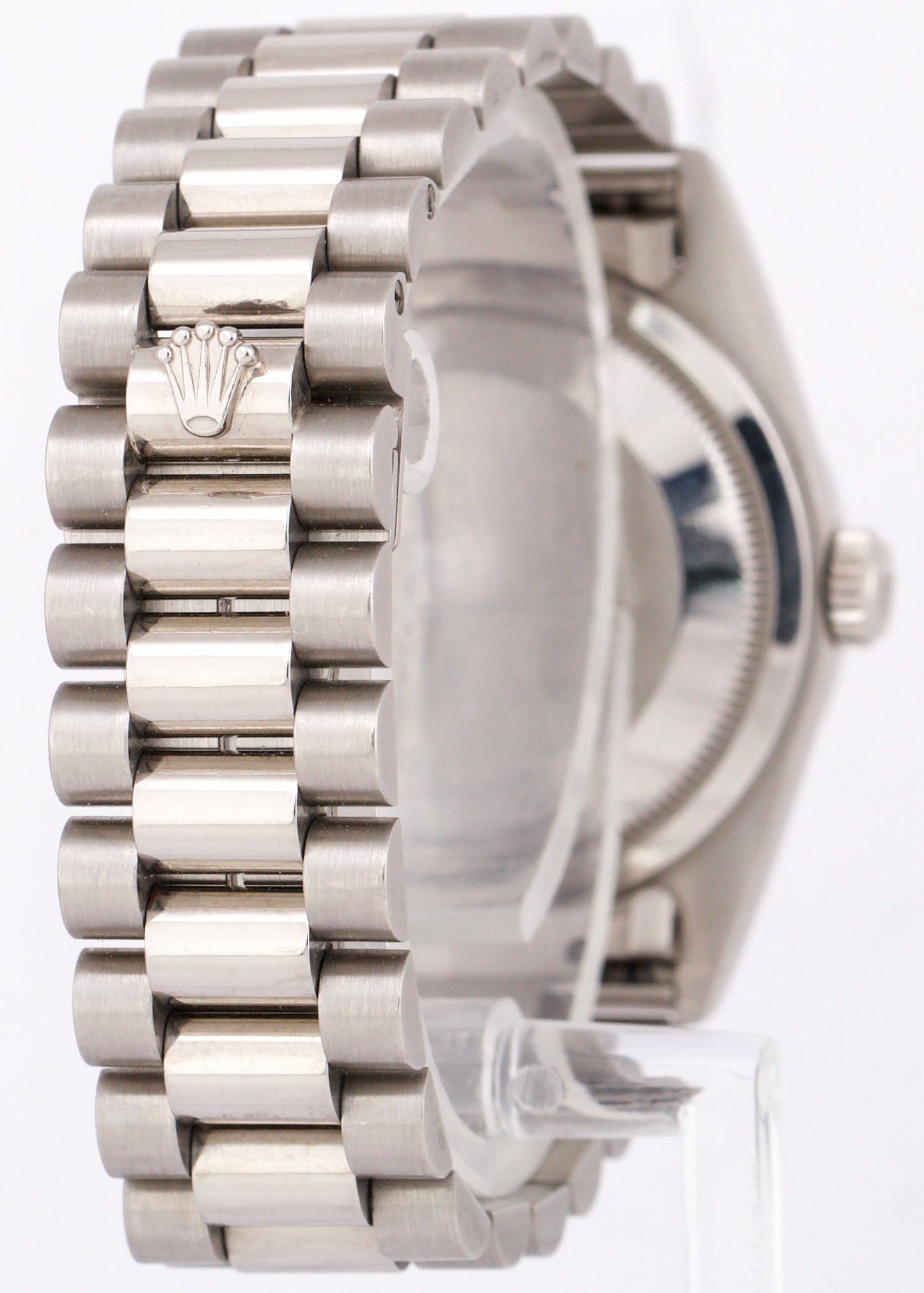 2021 RSC Rolex Day-Date President SILVER DIAMOND 36mm 18K White Gold 18239 Watch