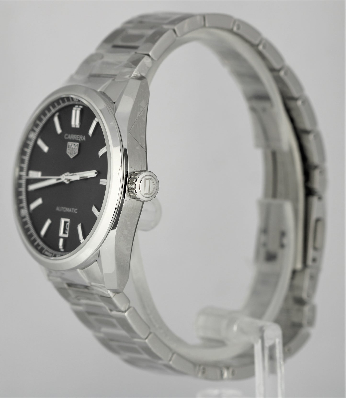 NEW 2023 PAPERS Tag Heuer Carrera Date Steel Black 39mm WBN2110.BA0639 Watch
