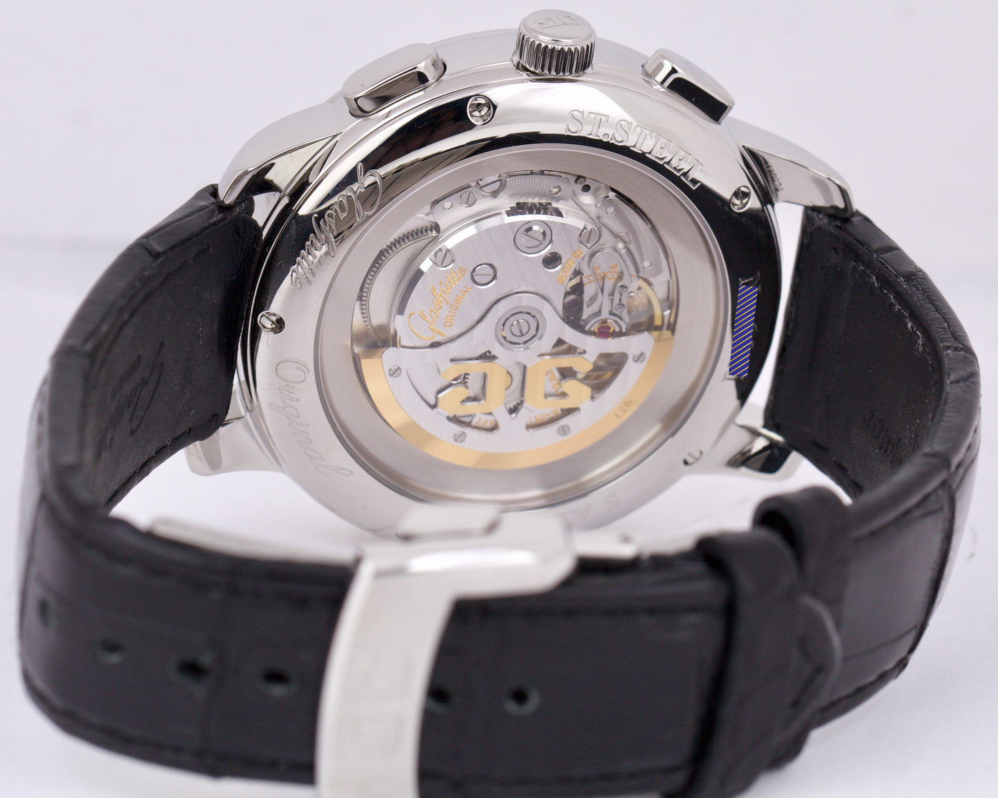 MINT PAPERS Glashutte Original Senator XL 44mm Automatic 39-34-20-42-04 BOX