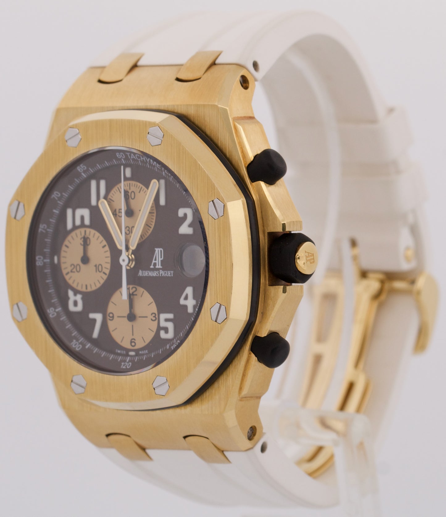 PAPERS Audemars Piguet Royal Oak ARNOLD SCHWARZENEGGER 18k 42mm 26007BA BOX