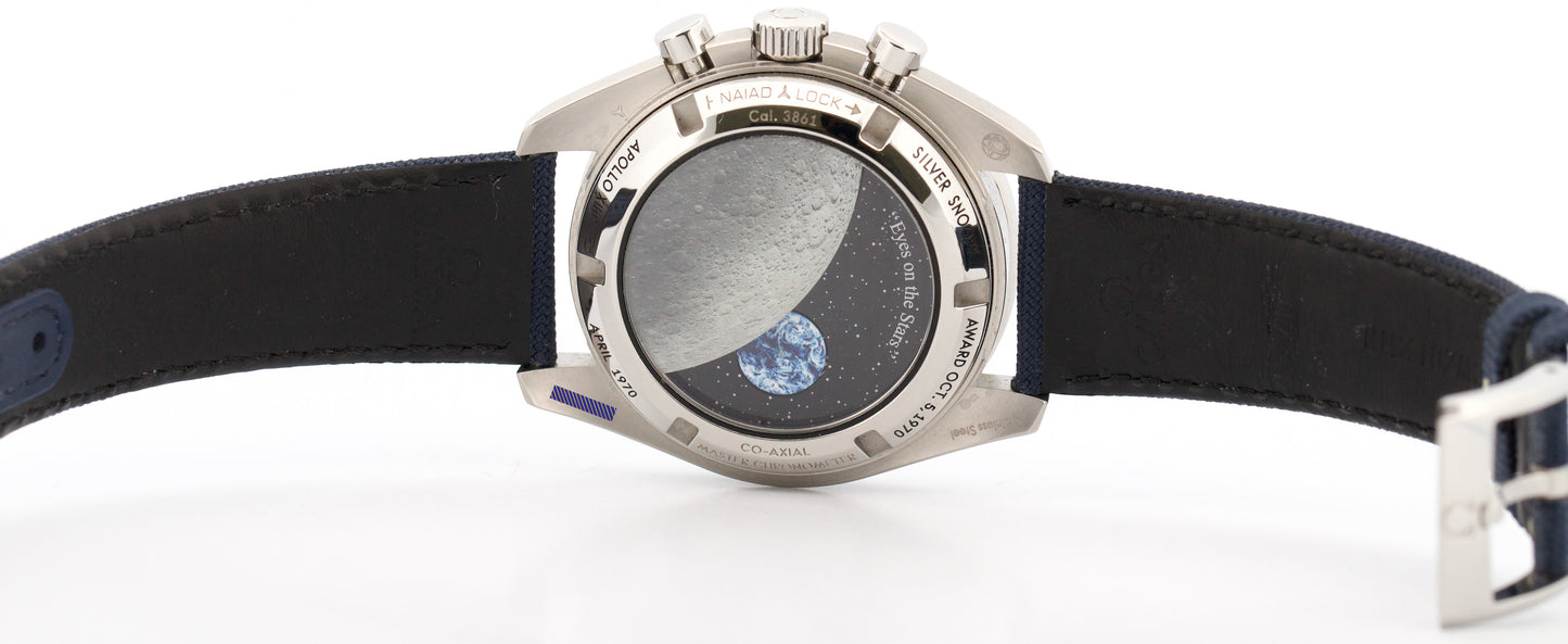 2023 PAPERS Omega Speedmaster SNOOPY AWARD Blue 310.32.42.50.02.001 Watch BOX