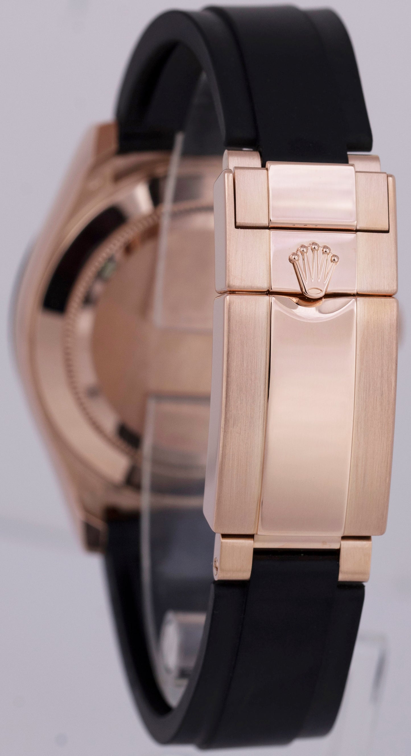 MINT PAPERS Rolex Daytona CHOCOLATE Arabic Rose Gold 116515 40mm Oysterflex BOX