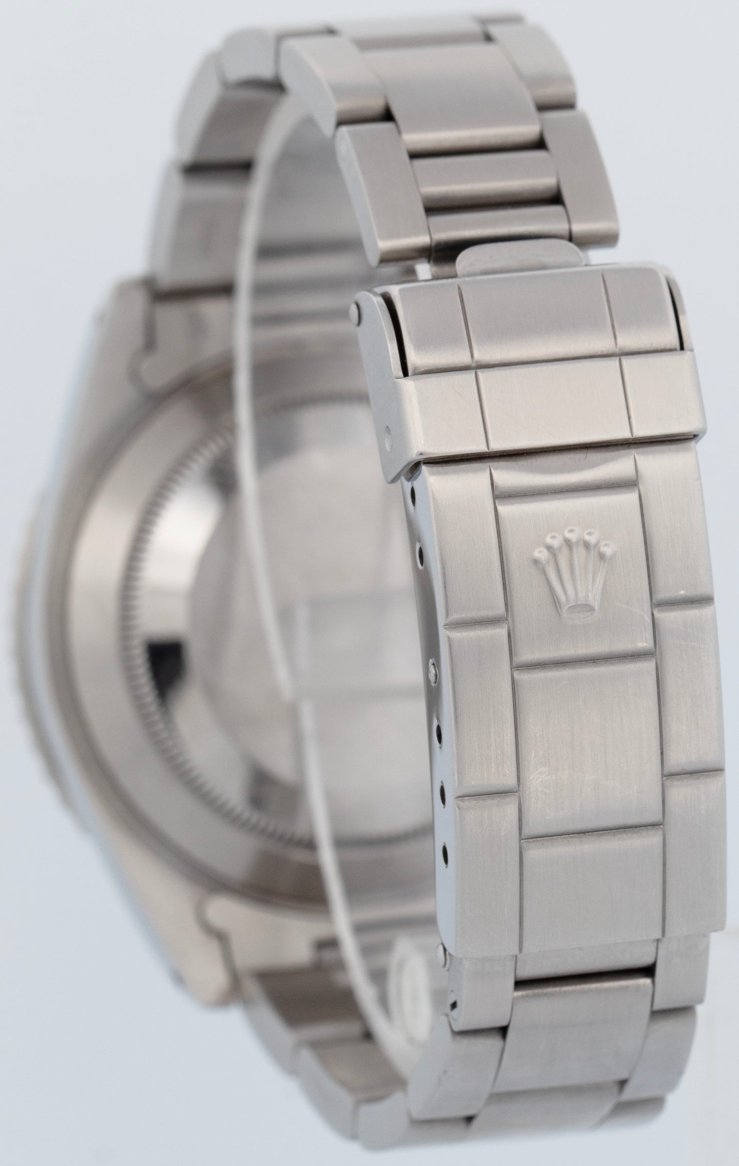 UNPOL. Rolex Submariner No-Date Steel Black 40mm Automatic Oyster Watch 14060 M
