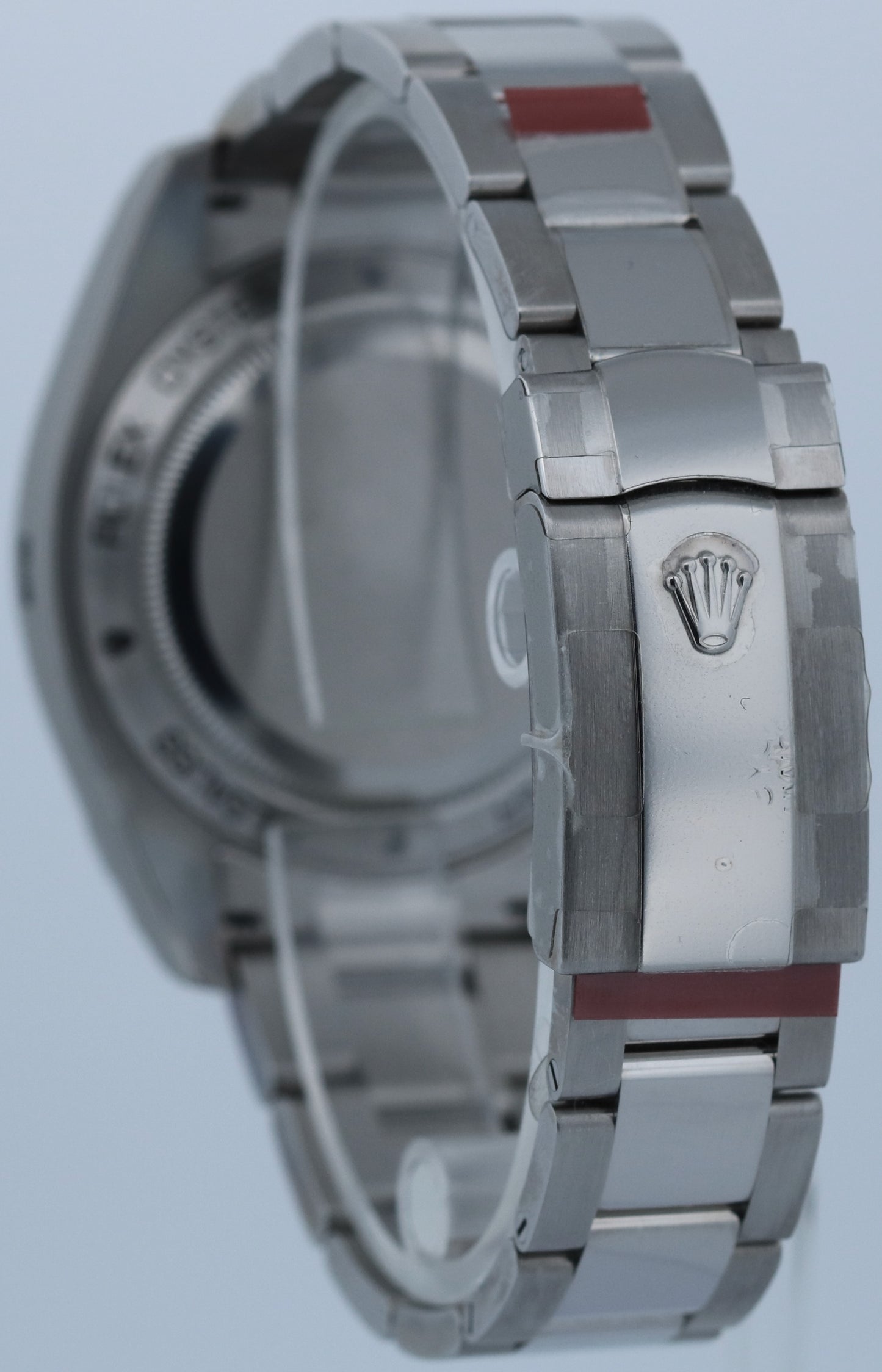 NOS STICKERED PAPERS Rolex Milgauss WHITE 40mm Stainless Steel 116400 Watch BOX