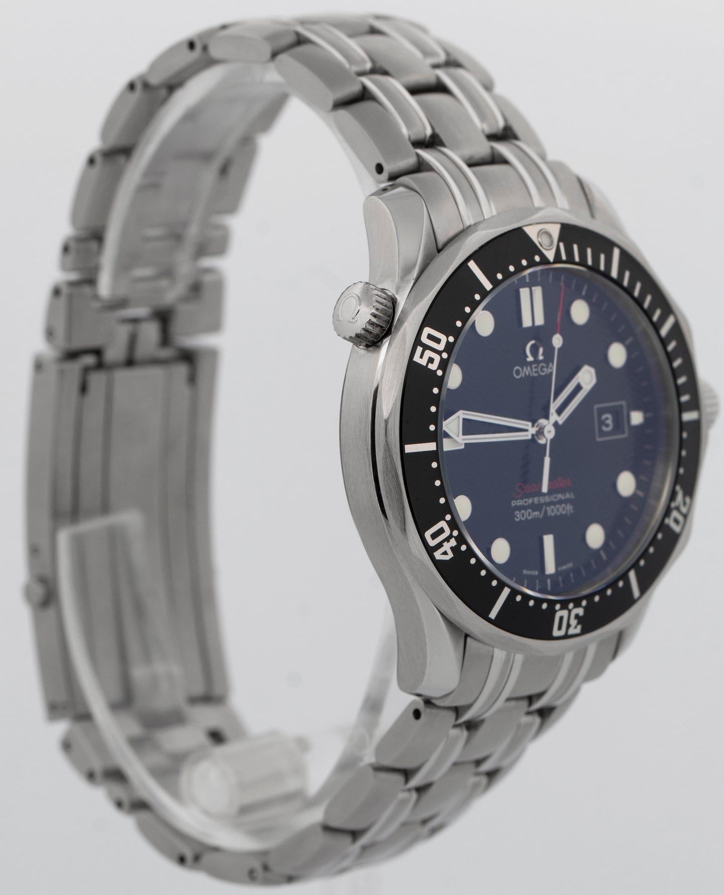 PAPERS Omega Seamaster Diver 300M 41mm BLACK WAVE Steel 212.30.41.61.01.001 BOX