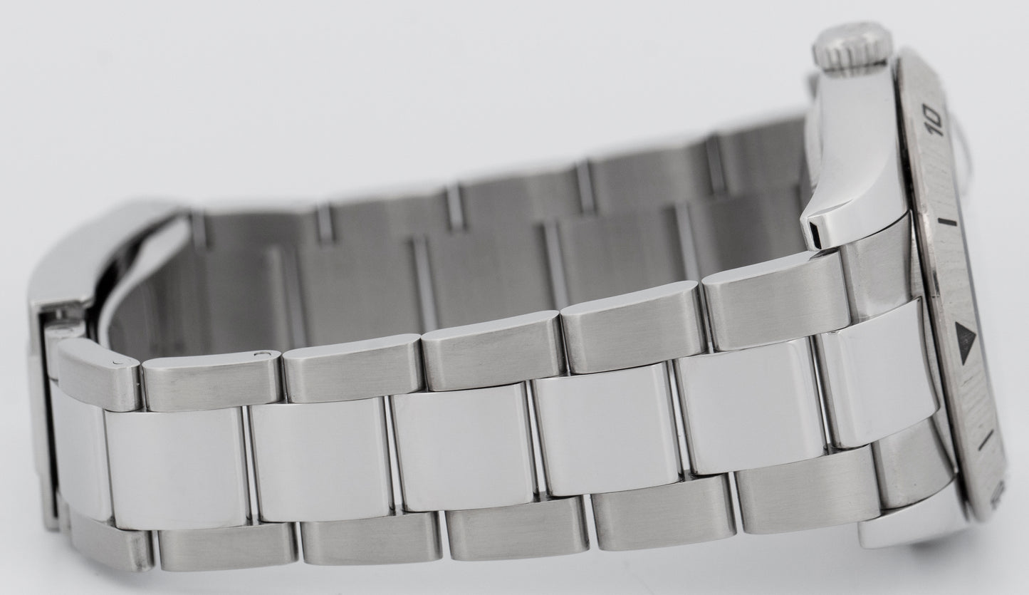 Rolex DateJust Turn-O-Graph Thunderbird White Red Stainless Steel Watch 116264