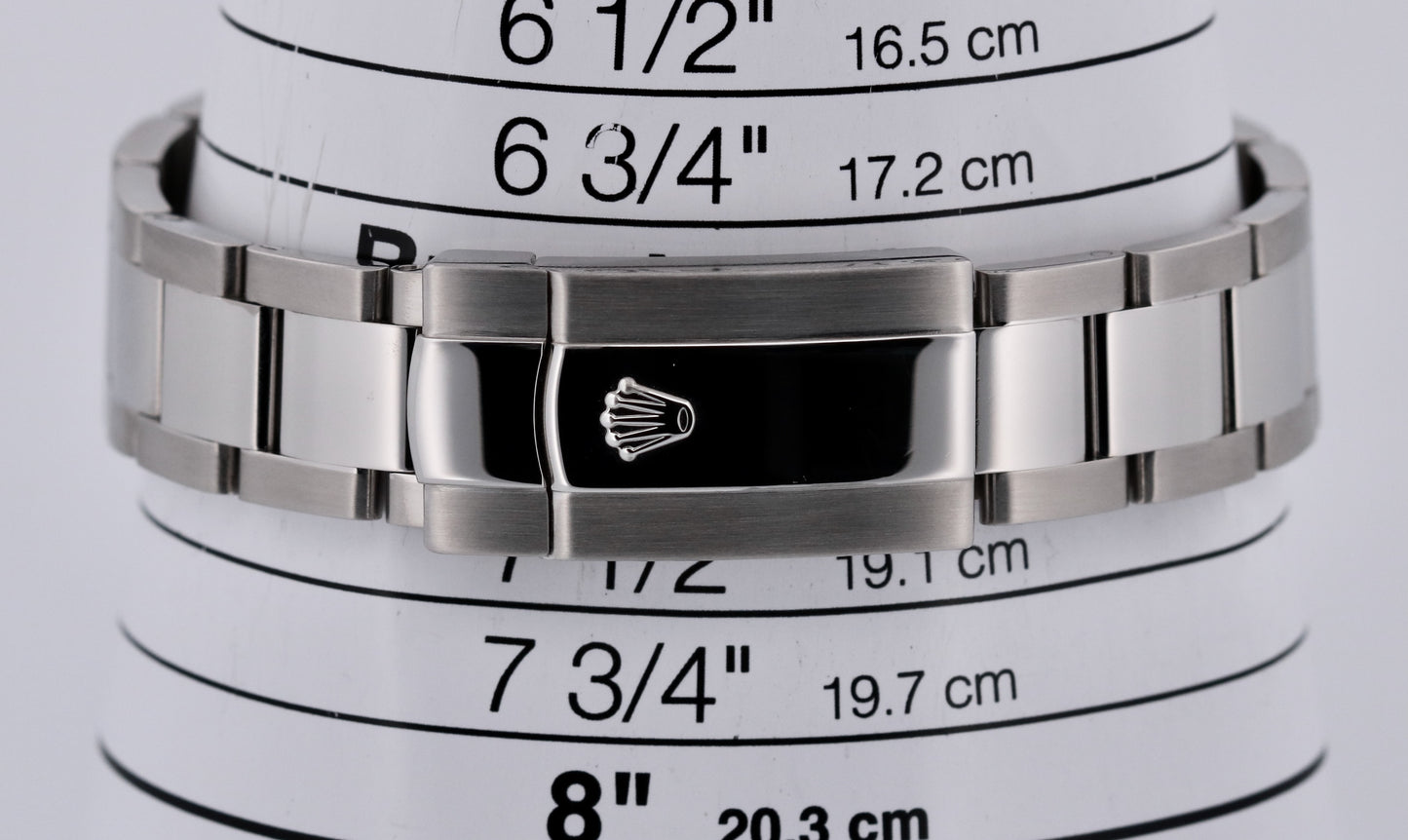 PAPERS Rolex DateJust II 41mm SILVER DIAMOND Steel 18K Gold OYSTER 116334 BOX