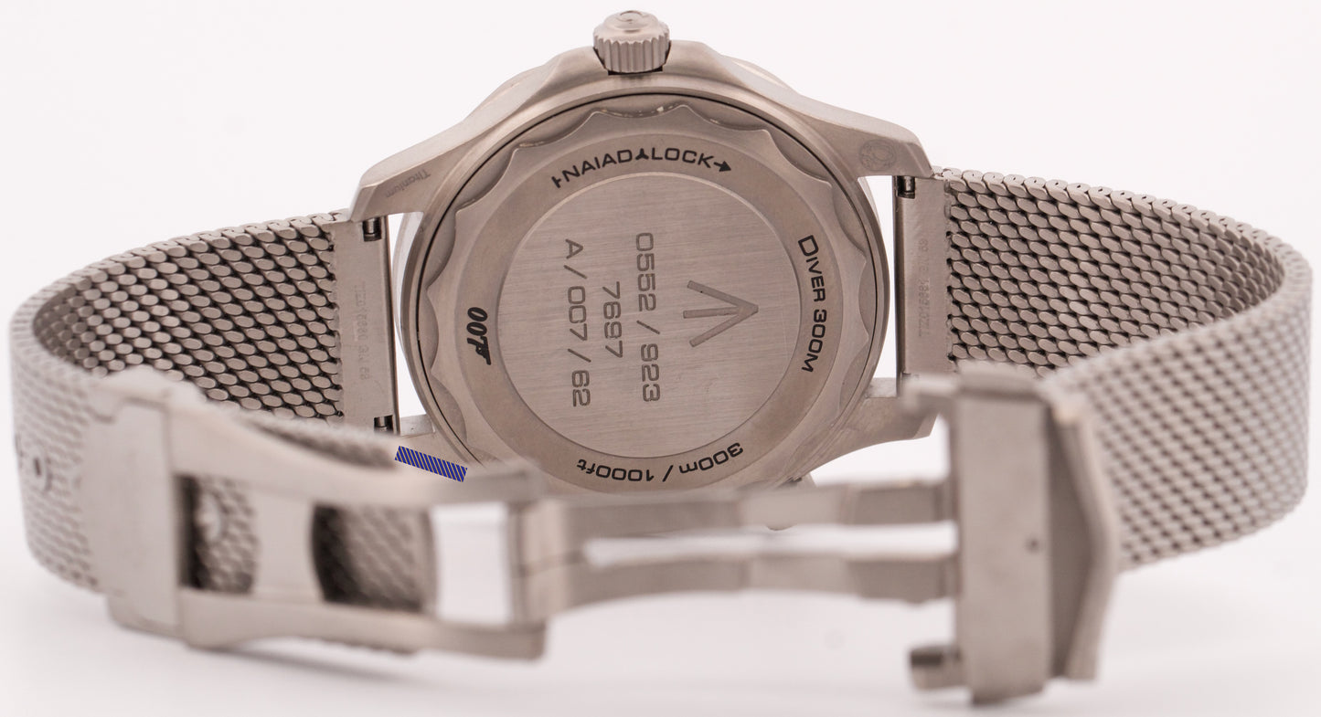 MINT PAPERS Omega Seamaster 007 Bond 42mm Brown TITANIUM 210.92.42.20.01.001 BOX