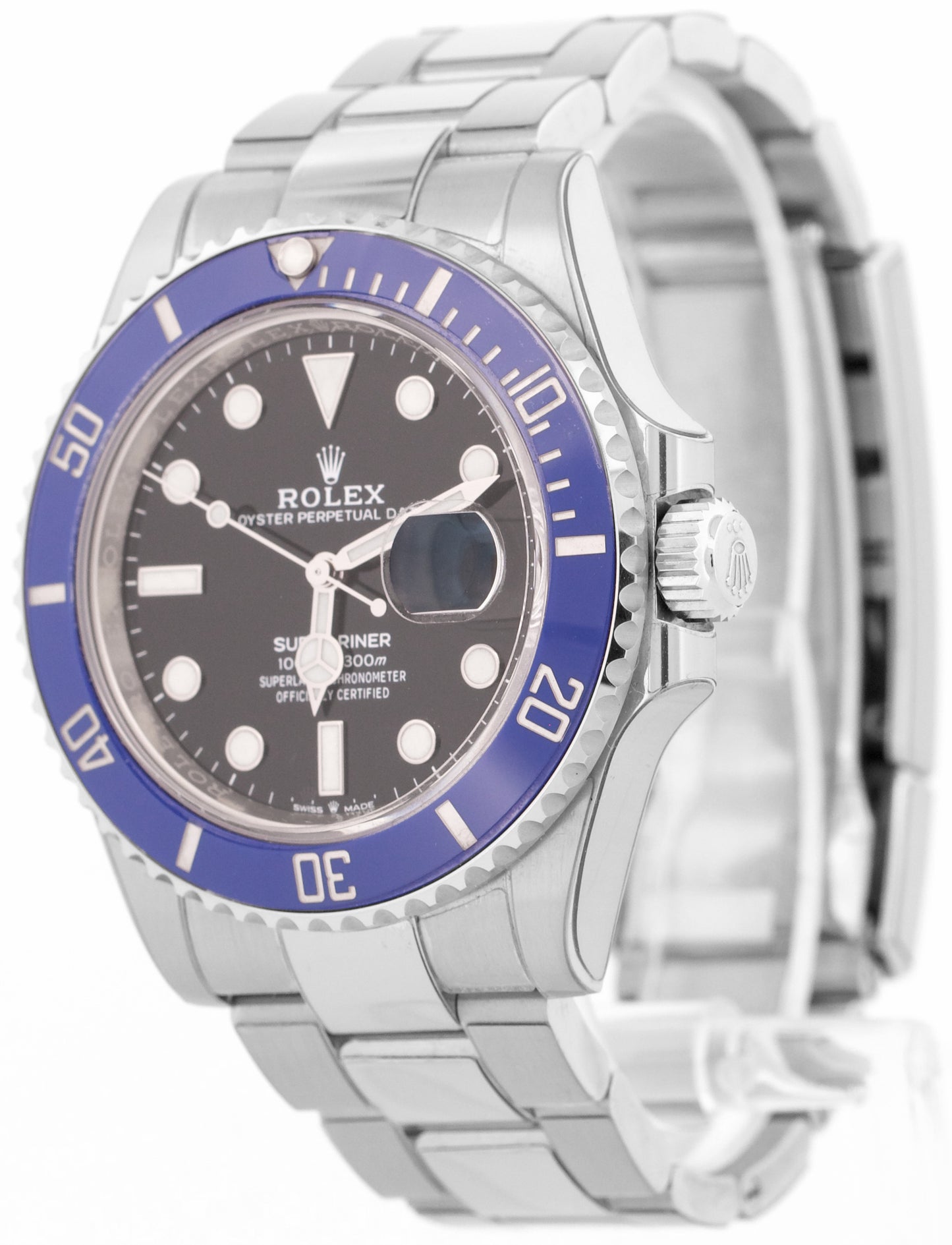 2022 PAPERS Rolex Submariner 126619 LB 18K Gold 41mm COOKIE MONSTER Blue BOX