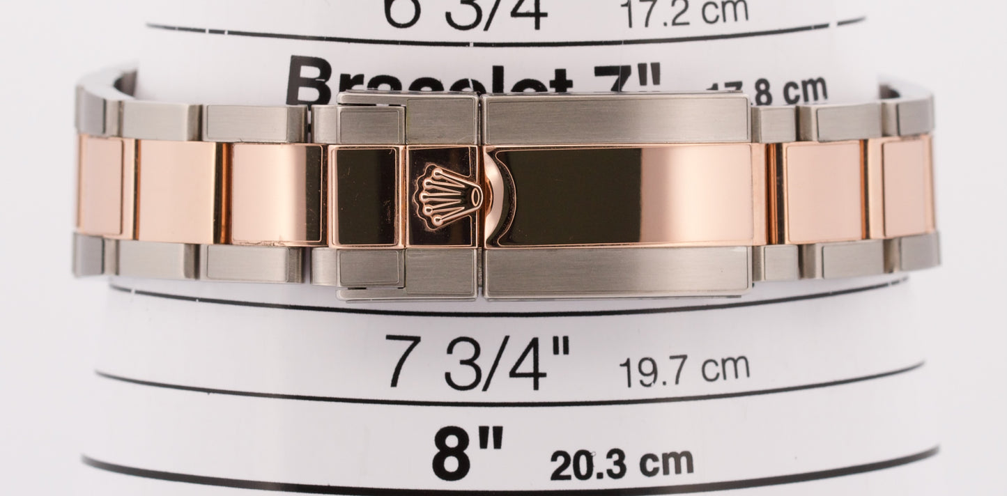 2023 PAPERS Rolex Yacht-Master II NEW HANDS Steel 18K Rose Gold 44mm 116681 BOX