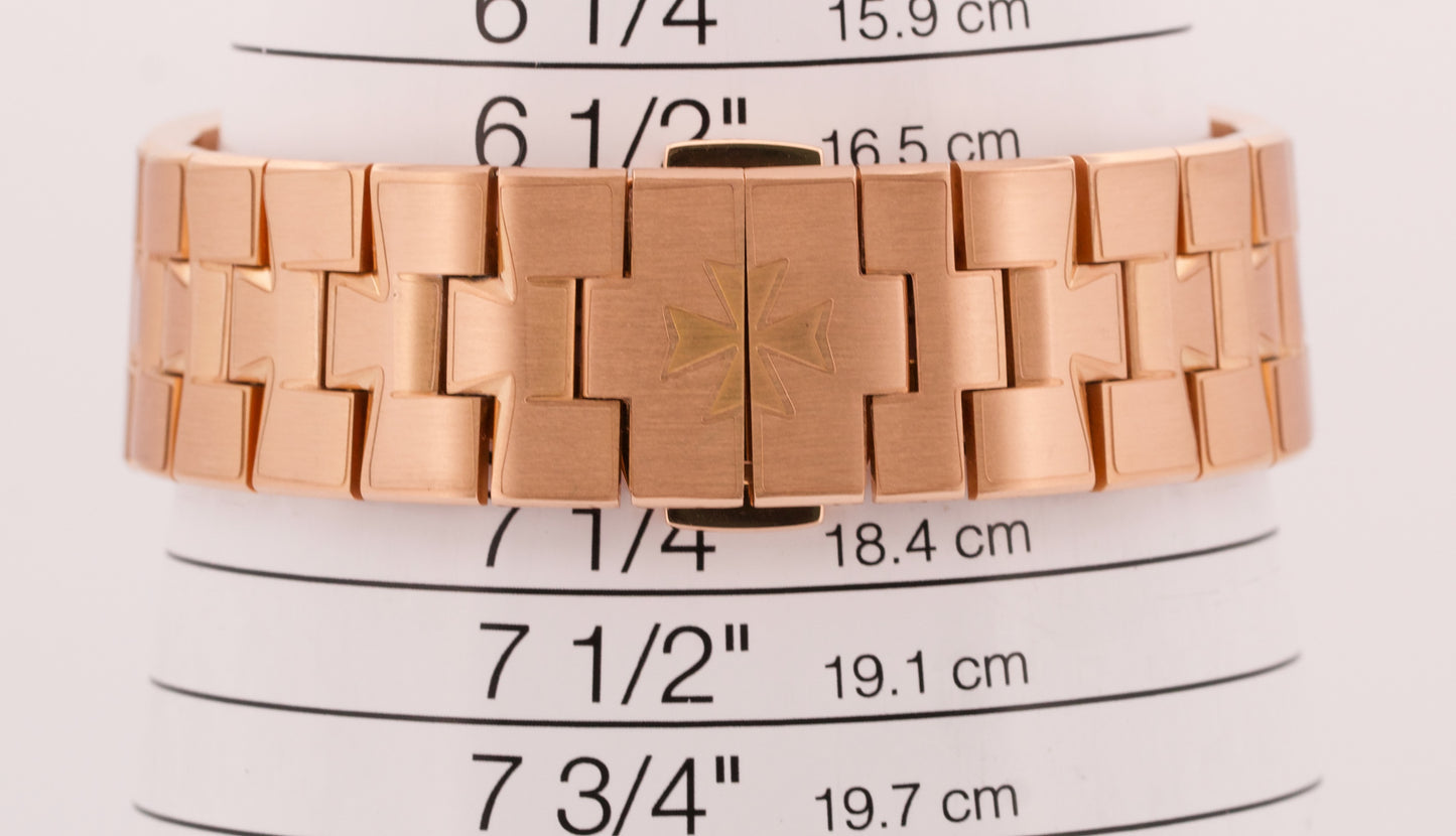 PAPERS Vacheron Constantin Overseas BLUE 41mm 18K Rose Gold 4500V Watch BOX