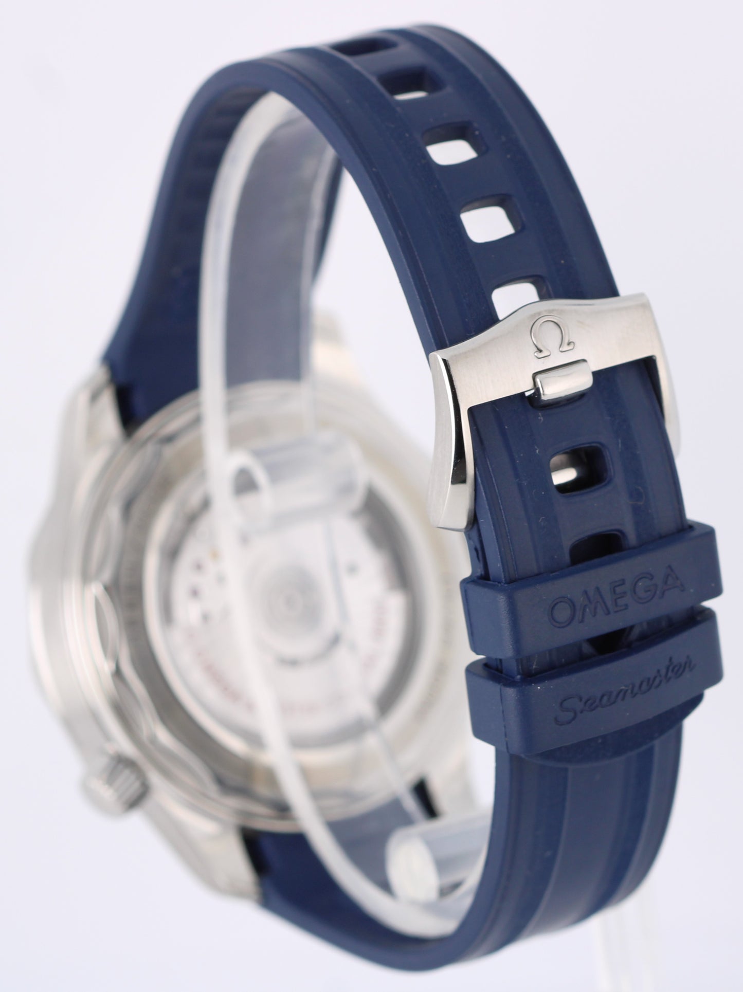 2024 PAPERS Omega Seamaster Diver Steel BLUE GREY 42mm 210.32.42.20.06.001 Watch
