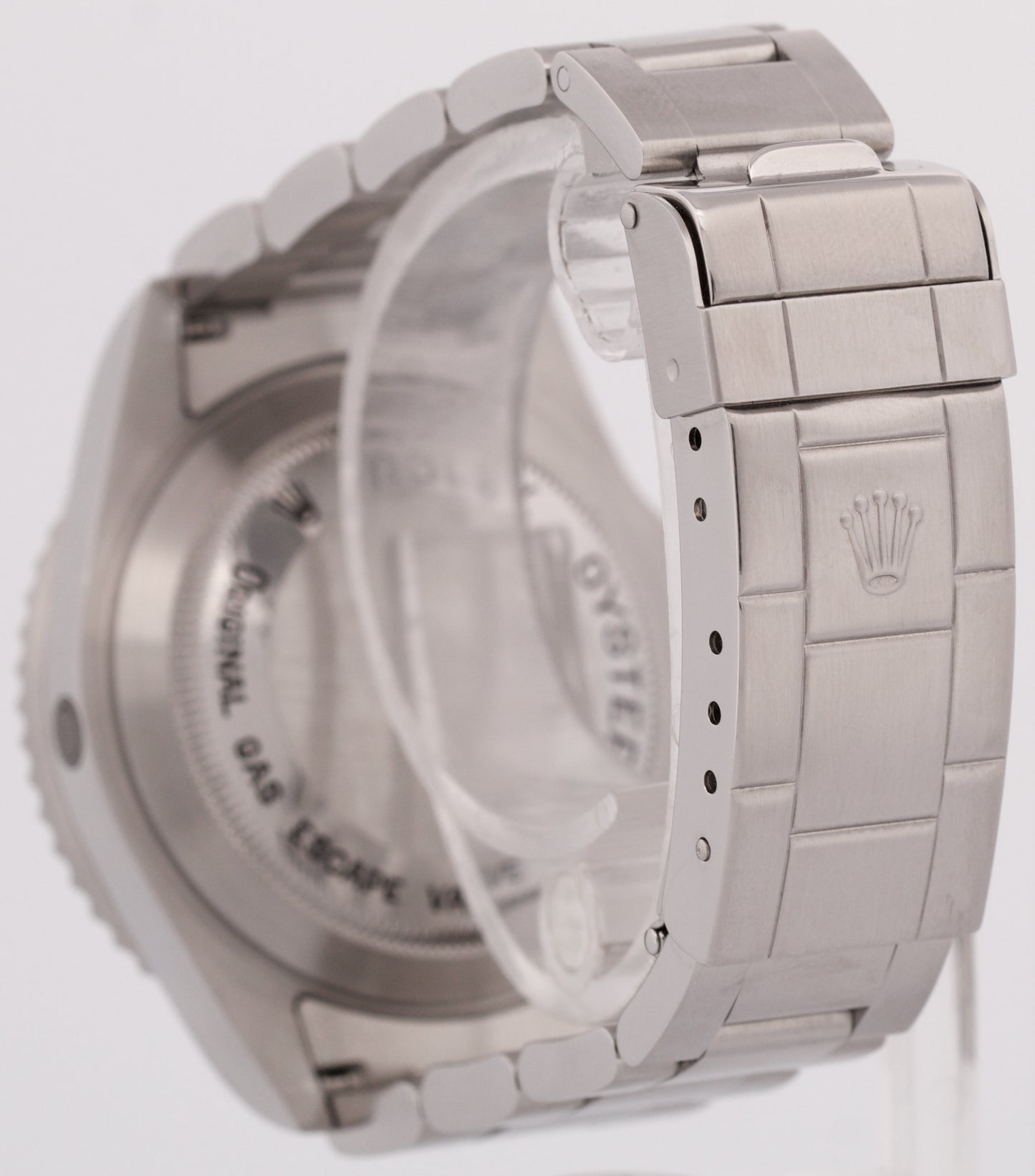 Rolex Sea-Dweller 40mm Black Oyster NO-HOLES Stainless Steel Date Watch 16600