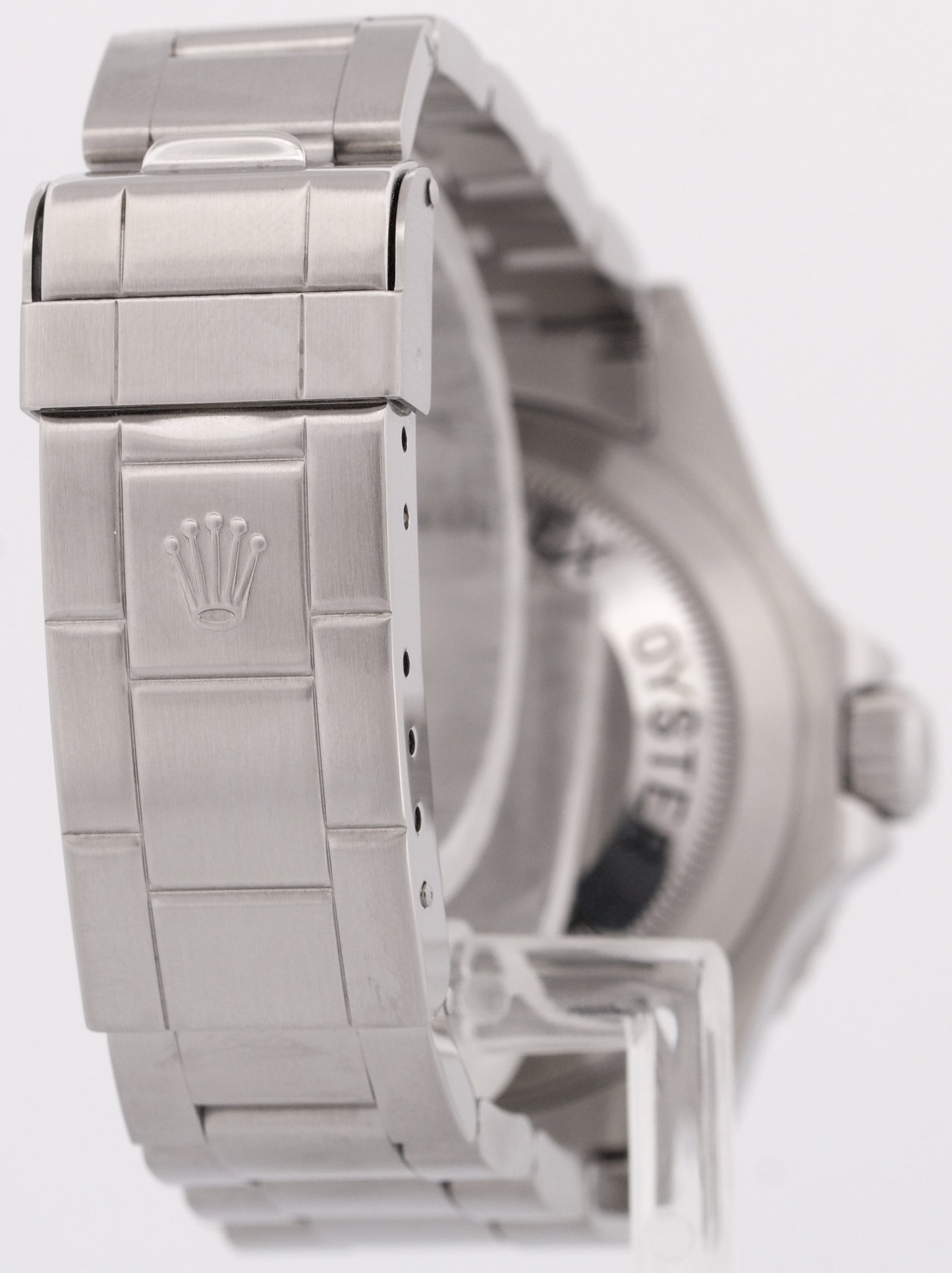 Rolex Sea-Dweller 40mm Black Oyster NO-HOLES Stainless Steel Date Watch 16600