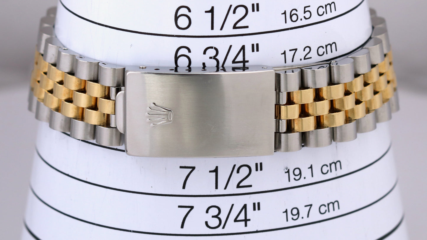 Rolex GMT-Master ROOT BEER Brown CHAMPAGNE DIAMOND 18K Gold Steel JUBILEE 16753