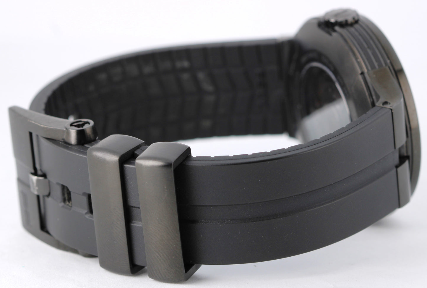 Porsche Design Flat Six P'6350 Steel Black Orange 44mm 6350.43 Rubber Watch
