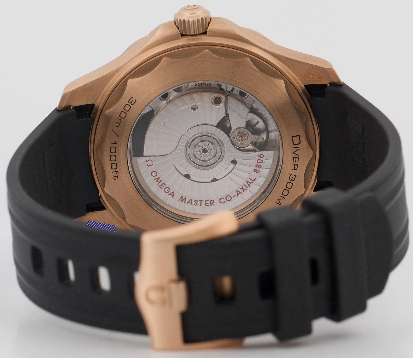 2025 PAPERS Omega Seamaster Diver 9K BRONZE GOLD 42mm 210.92.42.20.01.003 BOX