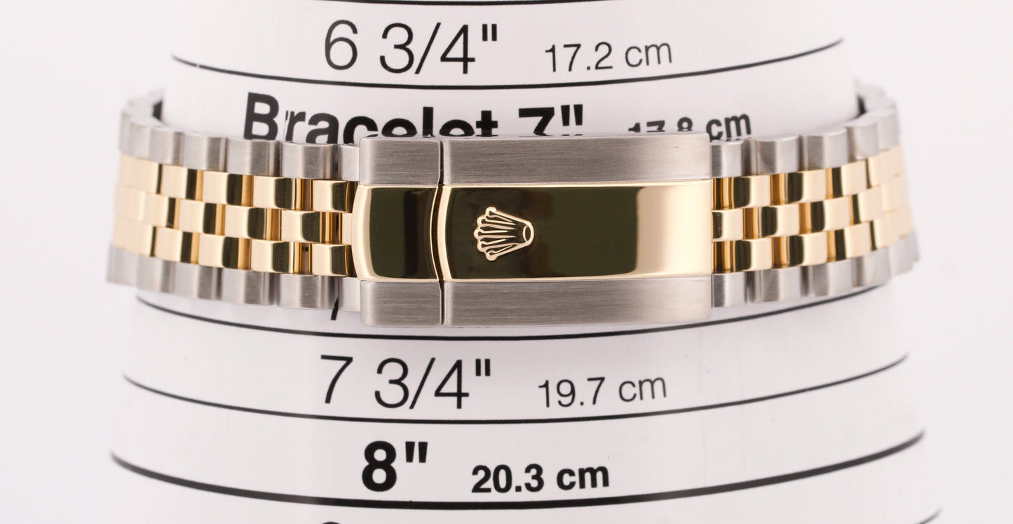 MINT 2023 Rolex DateJust WIMBLEDON Rhodium 41mm 18K Steel JUBILEE 41mm 126333