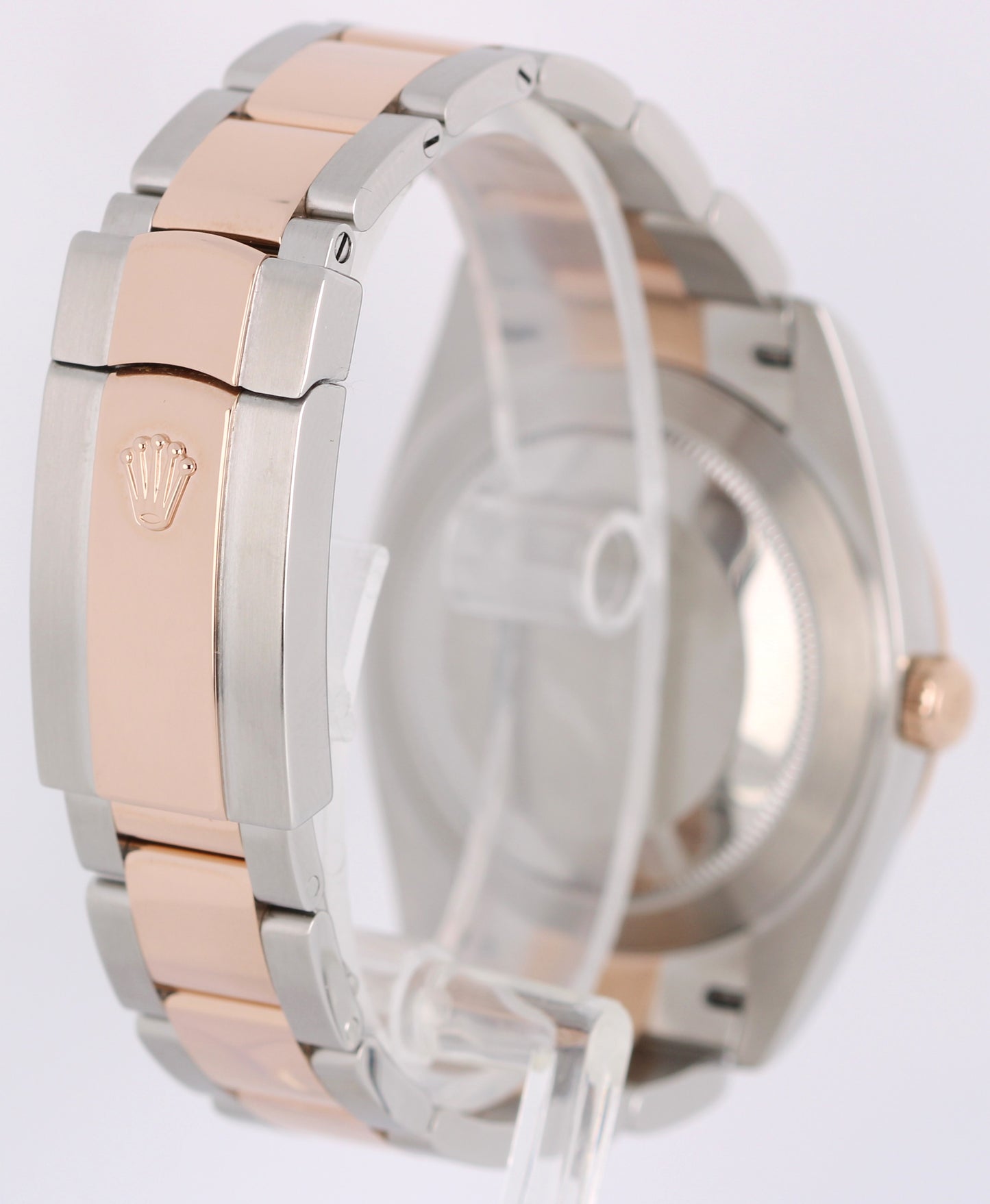 2020 PAPERS Rolex DateJust Two-Tone 18k Rose Gold WIMBLEDON 41mm 126331 BOX