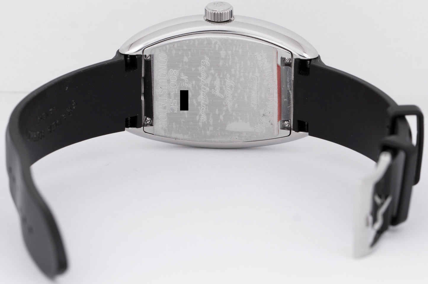 MINT PAPERS Franck Muller 8005 SC Conquistador 35mm Stainless Steel Watch BOX