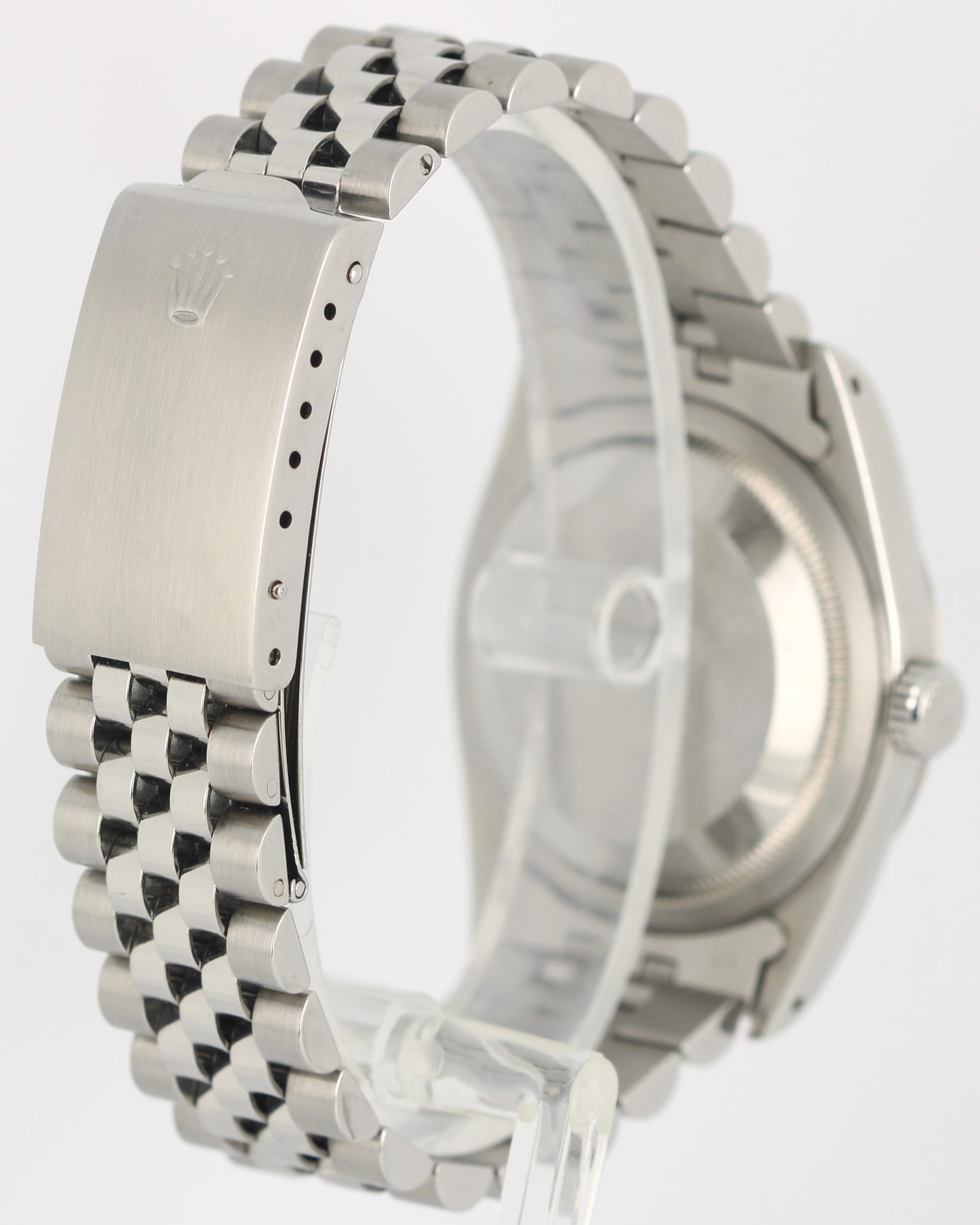 Rolex DateJust Stainless Steel Blue 36mm Jubilee Fluted 16234 Watch