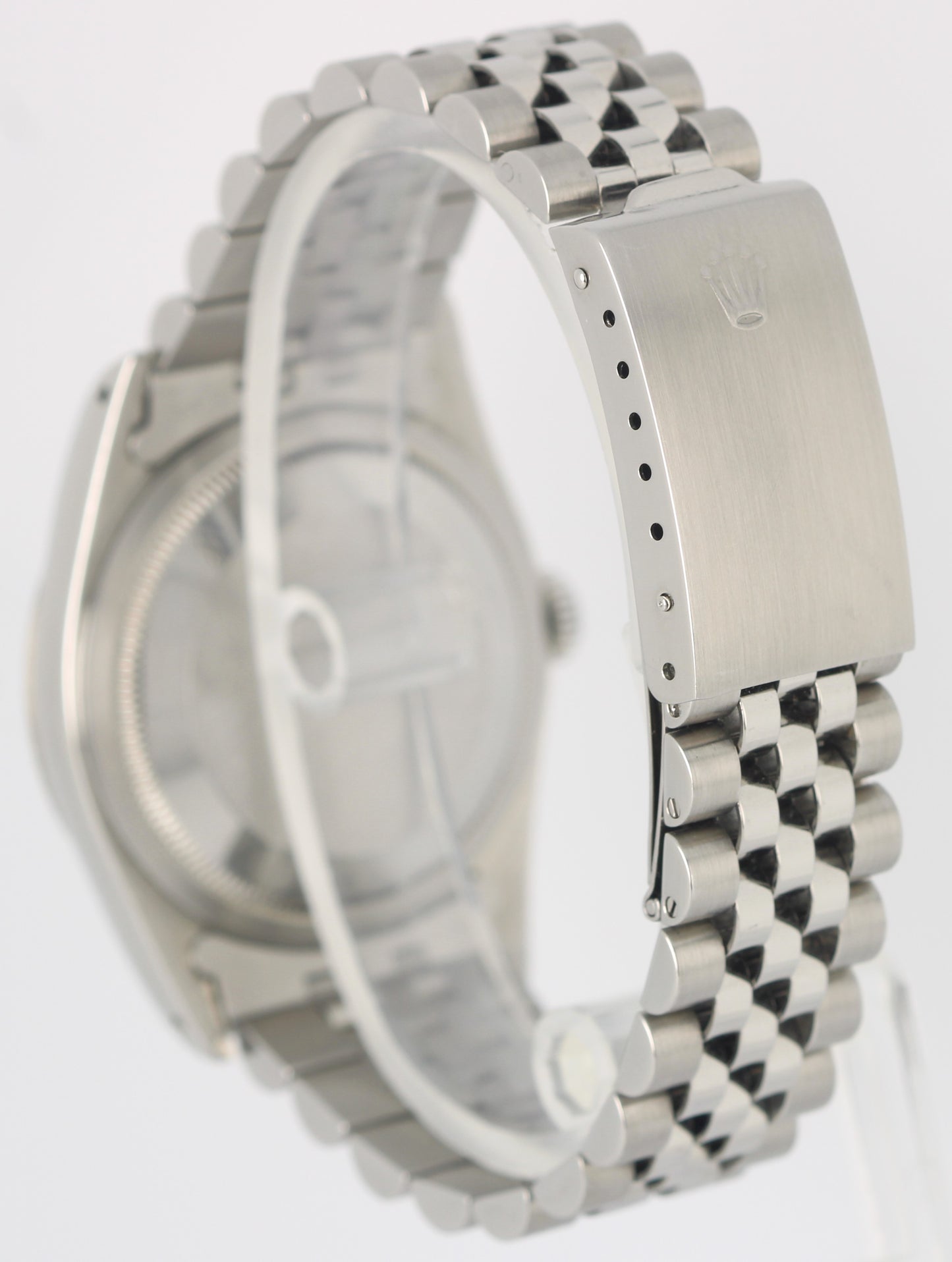 Rolex DateJust Stainless Steel Blue 36mm Jubilee Fluted 16234 Watch