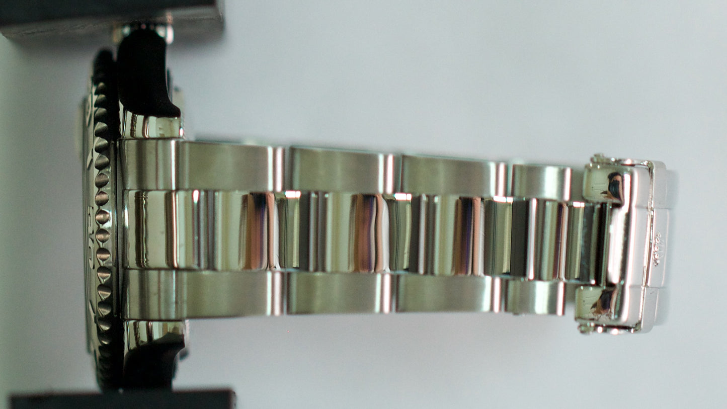 MINT Rolex Yacht-Master Mid-Size PLATINUM Stainless Steel 35mm 168622 Date Watch