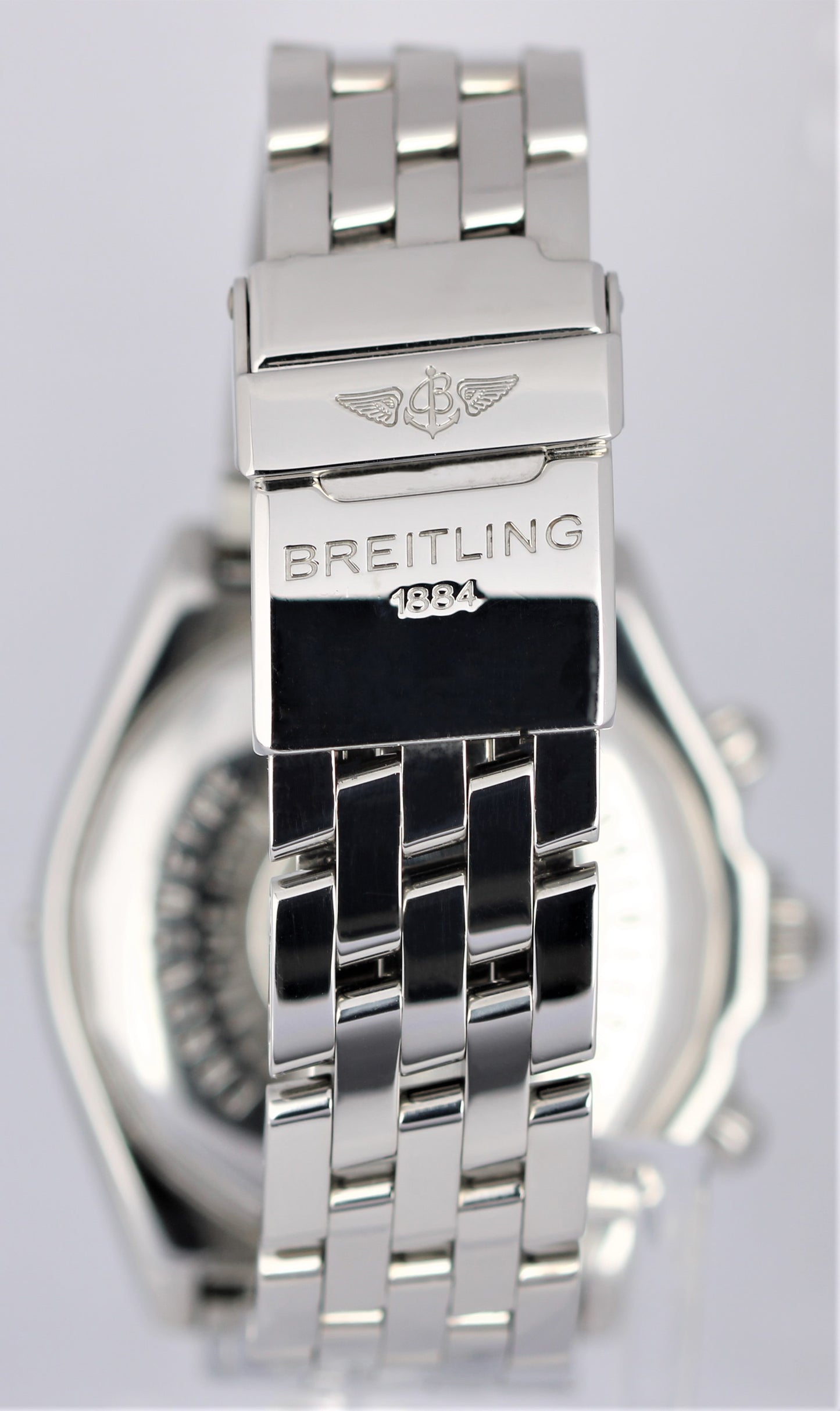 Breitling Windrider Crosswind Chronometre Stainless Steel Blue 43mm A13355 Watch