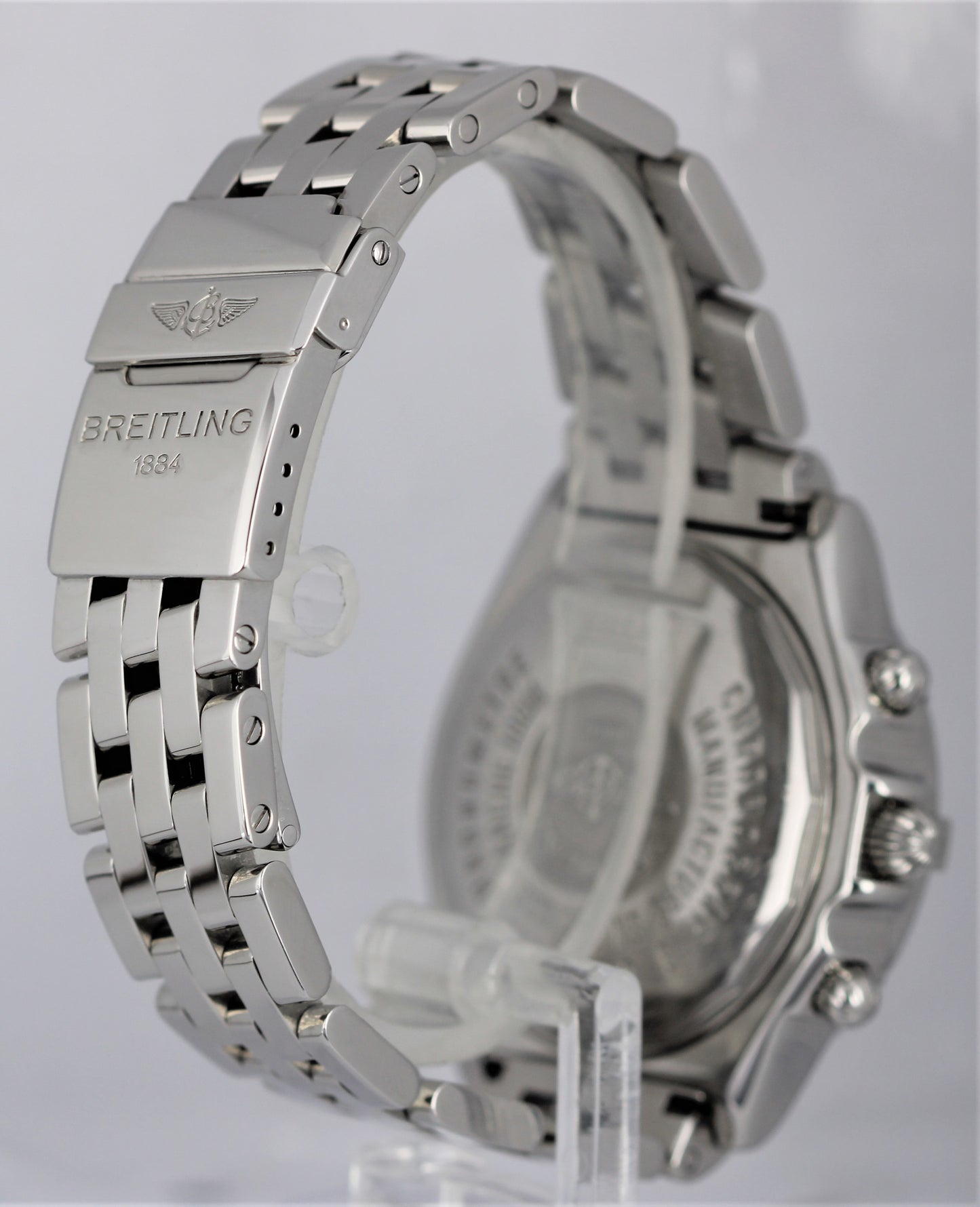 Breitling Windrider Crosswind Chronometre Stainless Steel Blue 43mm A13355 Watch