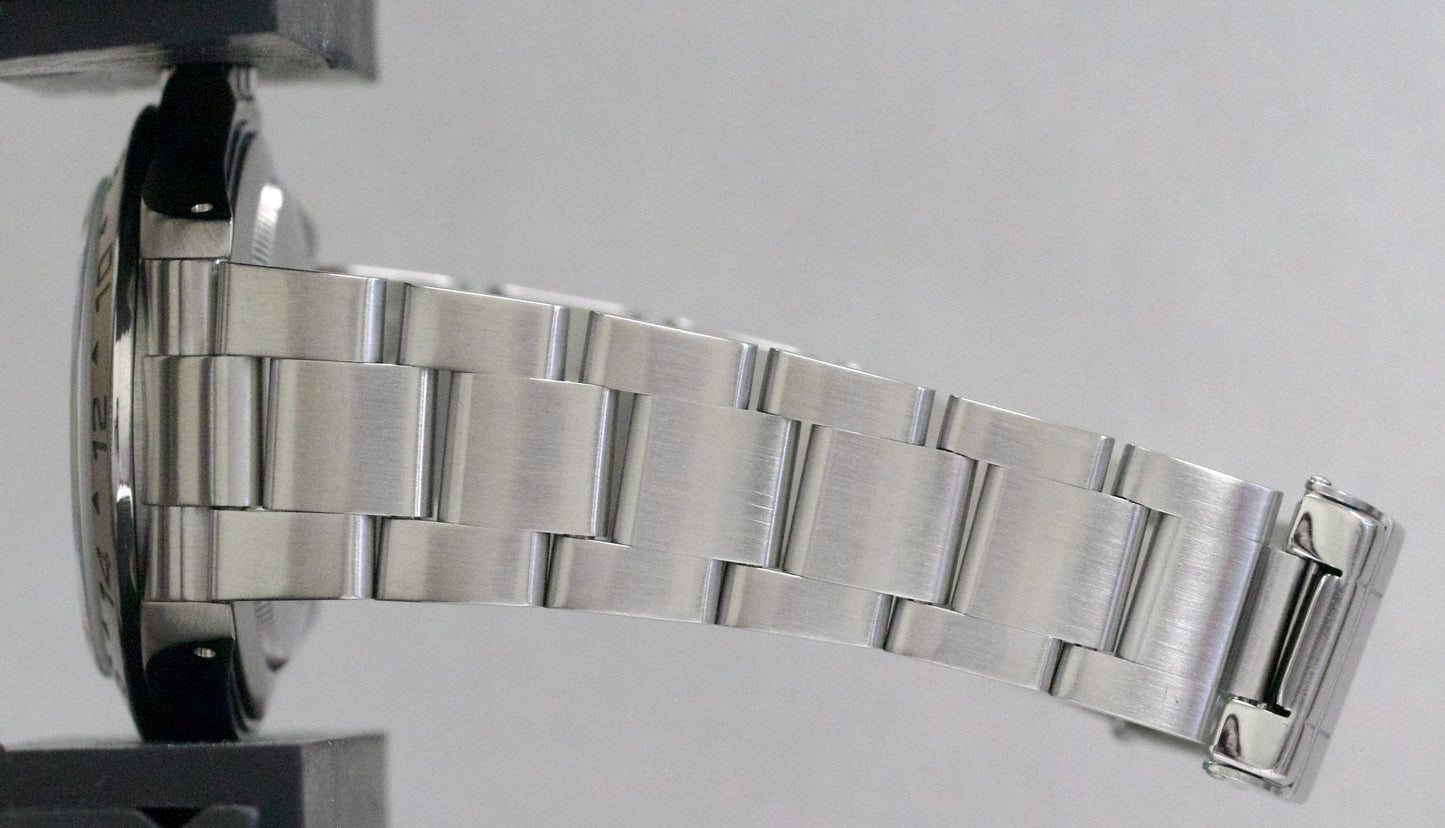 2002 PAPERS Rolex Explorer II 40mm BLACK Stainless Steel 16570 Oyster Watch BOX