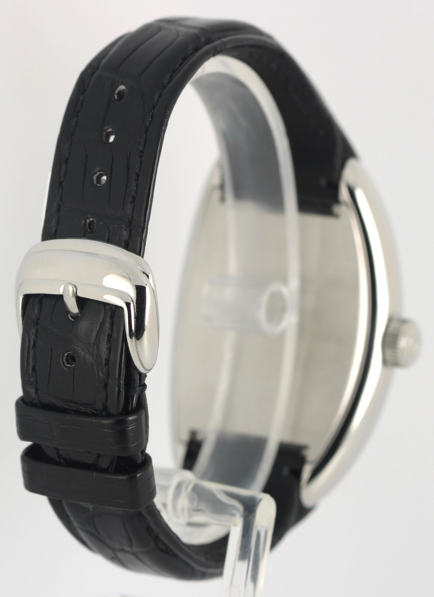 Franck Muller Conquistador Cintree Curvex Stainless Silver 35mm 8005 SC Watch