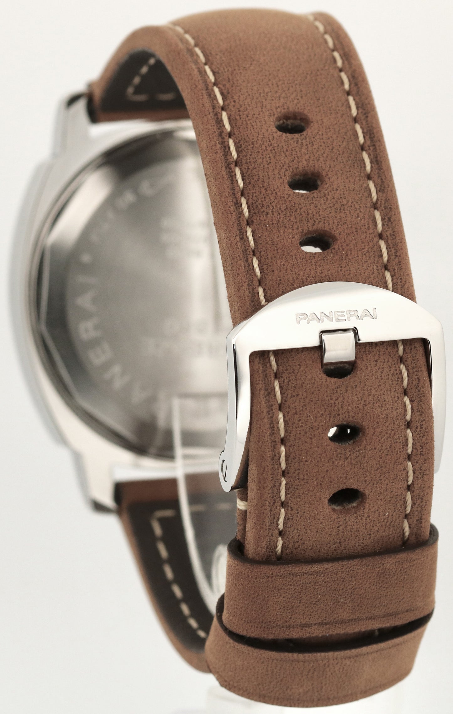 PAPERS Panerai Luminor Marina PAM00001 Steel Tritium A-SERIAL 44mm PAM 1 BOX
