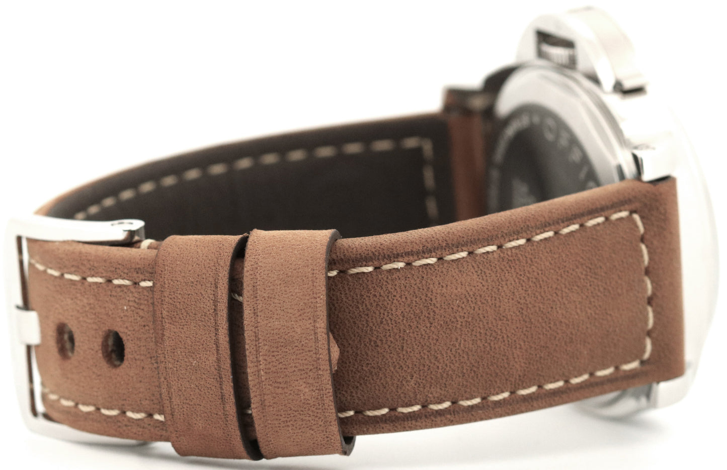 PAPERS Panerai Luminor Marina PAM00001 Steel Tritium A-SERIAL 44mm PAM 1 BOX