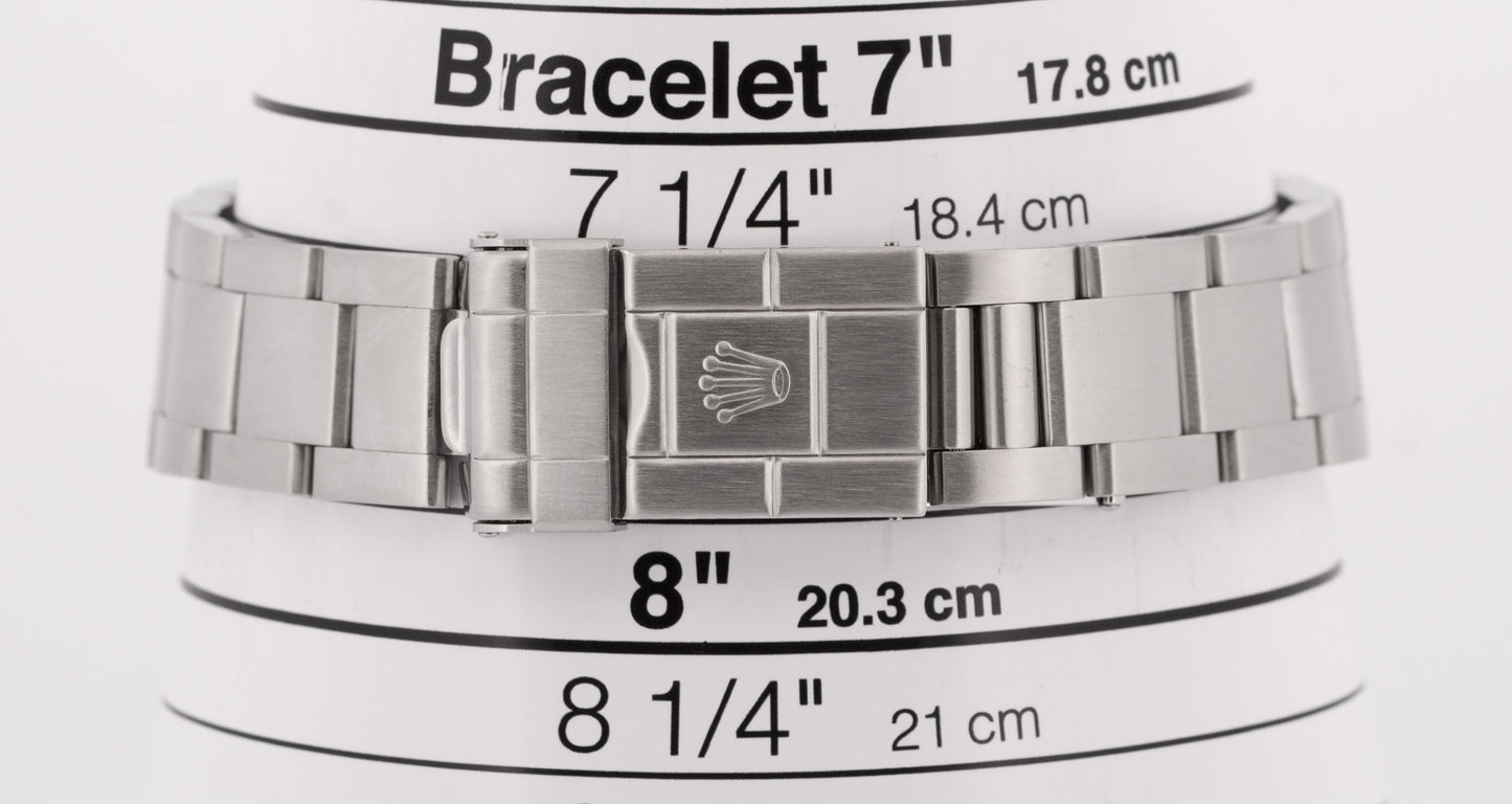 MINT PAPERS Rolex GMT-Master II PEPSI Red Blue Steel NO-HOLES 40mm 16710 BOX
