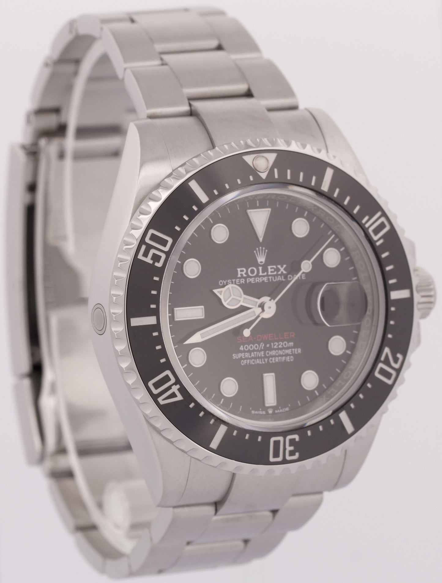 MINT NEW PAPERS Rolex Sea-Dweller 50th-Anniversary BLACK Red 43mm MK2 126600 BOX