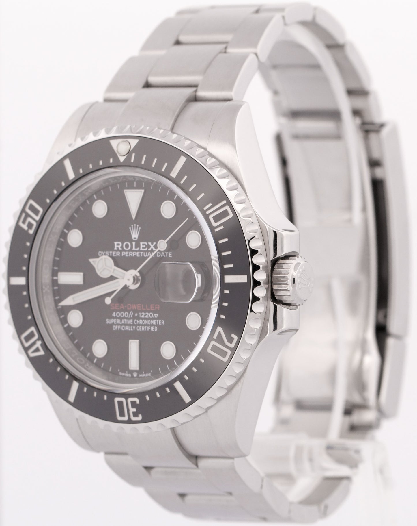 MINT NEW PAPERS Rolex Sea-Dweller 50th-Anniversary BLACK Red 43mm MK2 126600 BOX