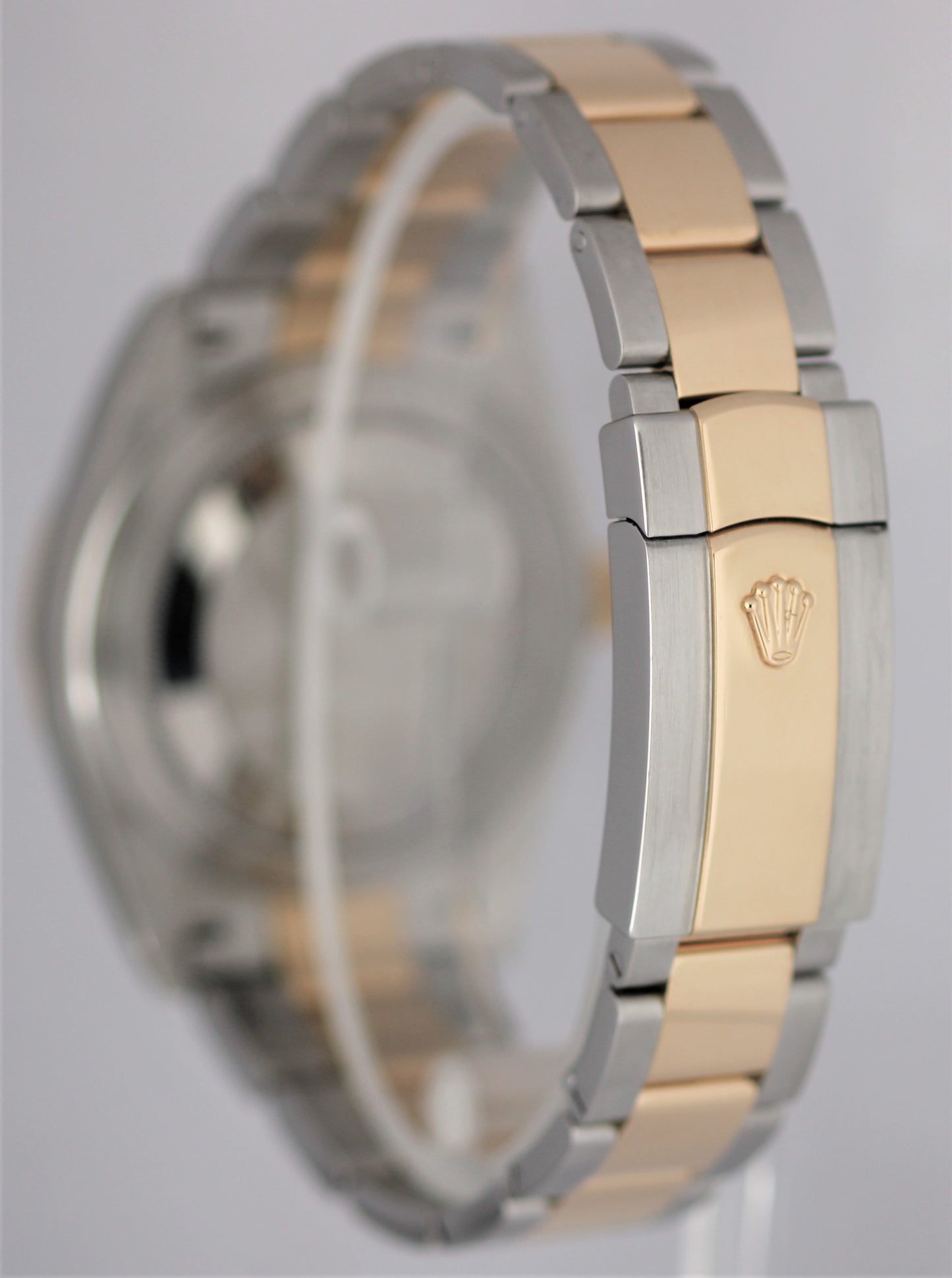 2019 Rolex DateJust 41 PAPERS Two-Tone 18k Gold White 41mm 126333 Watch B+P