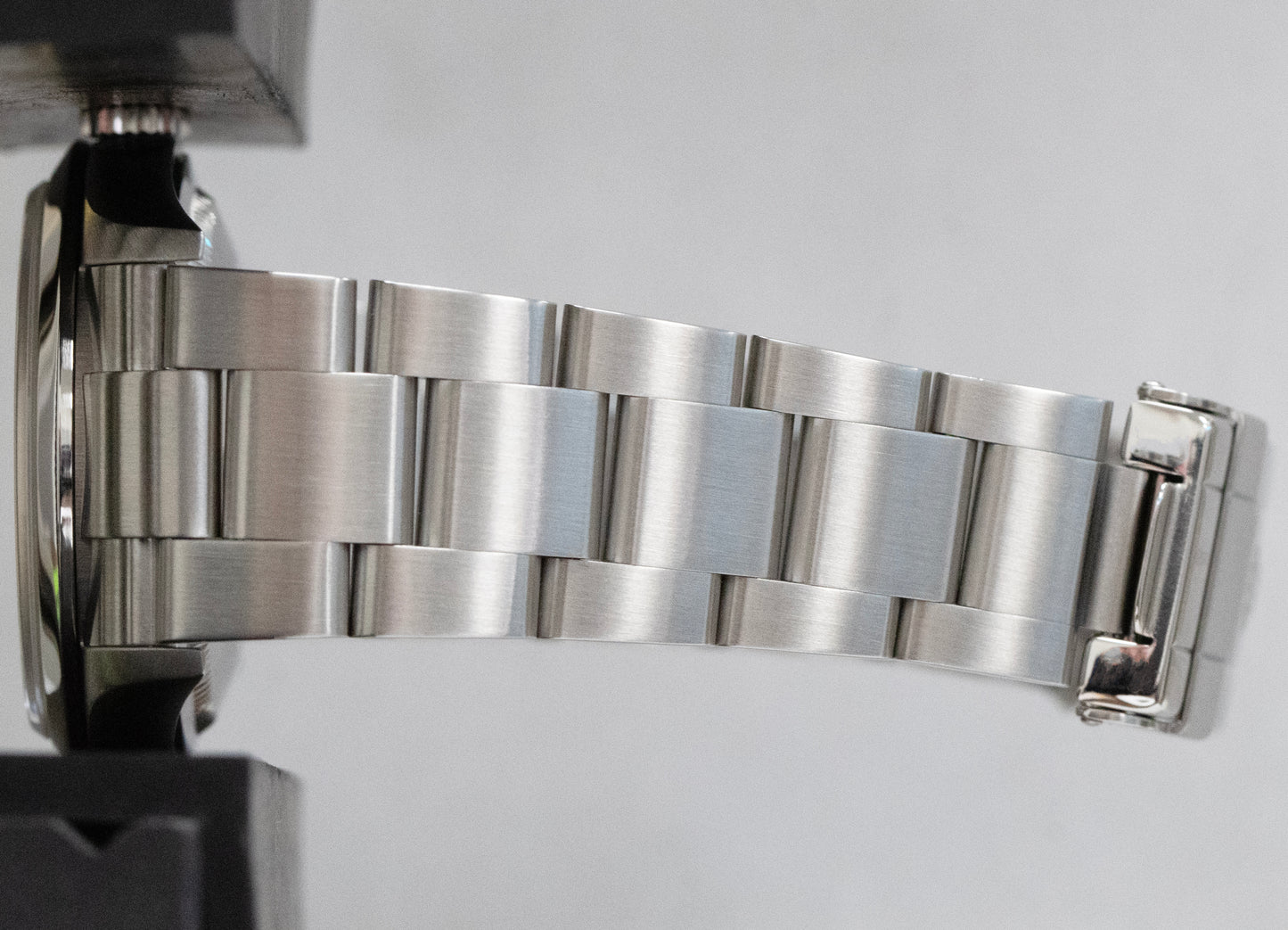 MINT Rolex Explorer I Black 36mm 3-6-9 Stainless Steel Automatic Watch 114270