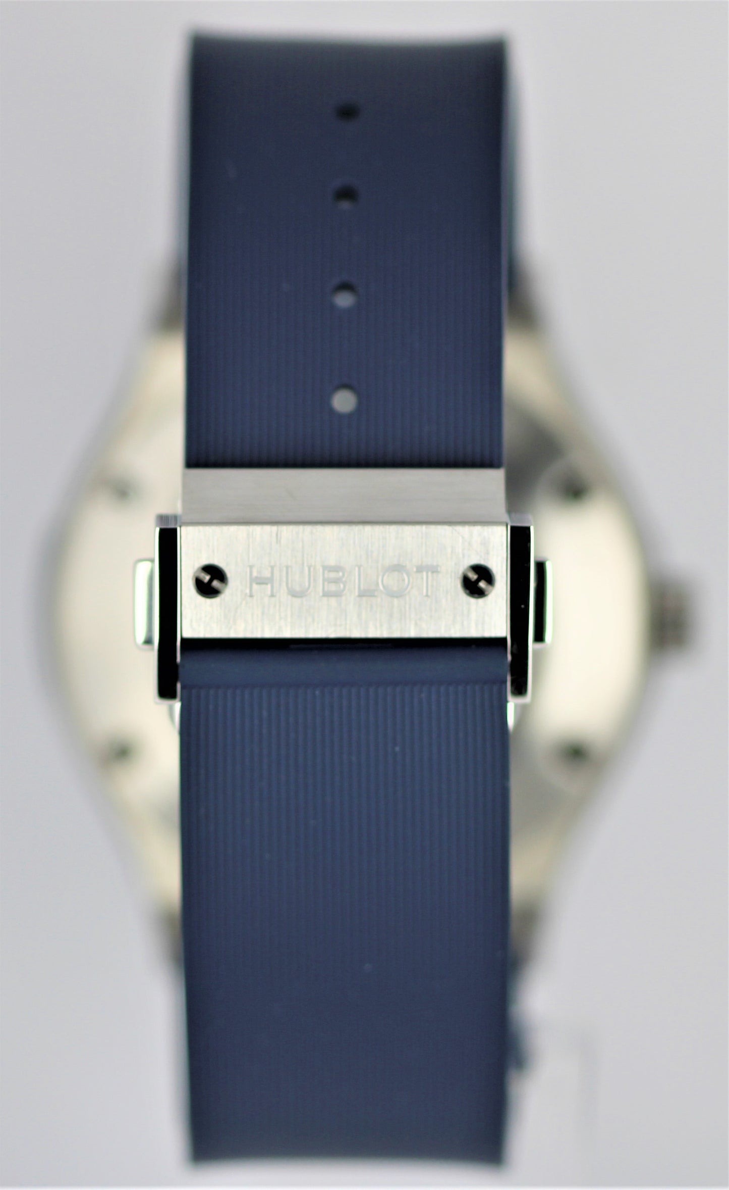 Hublot Classic Fusion Titanium Blue 45mm Rubber 511.NX.7170.RX Watch BOX