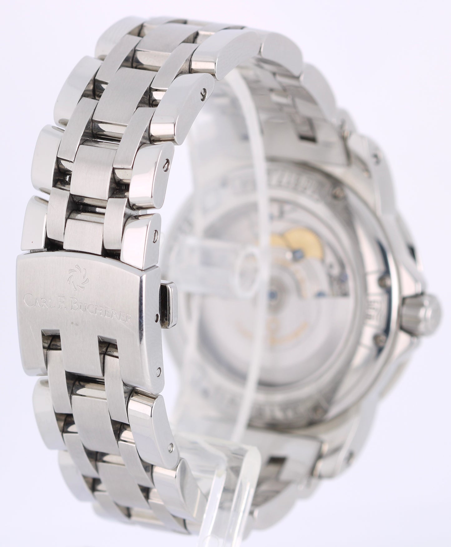 Carl F. Bucherer Patravi Stainless Steel Silver 38mm 10617.08A Automatic Watch