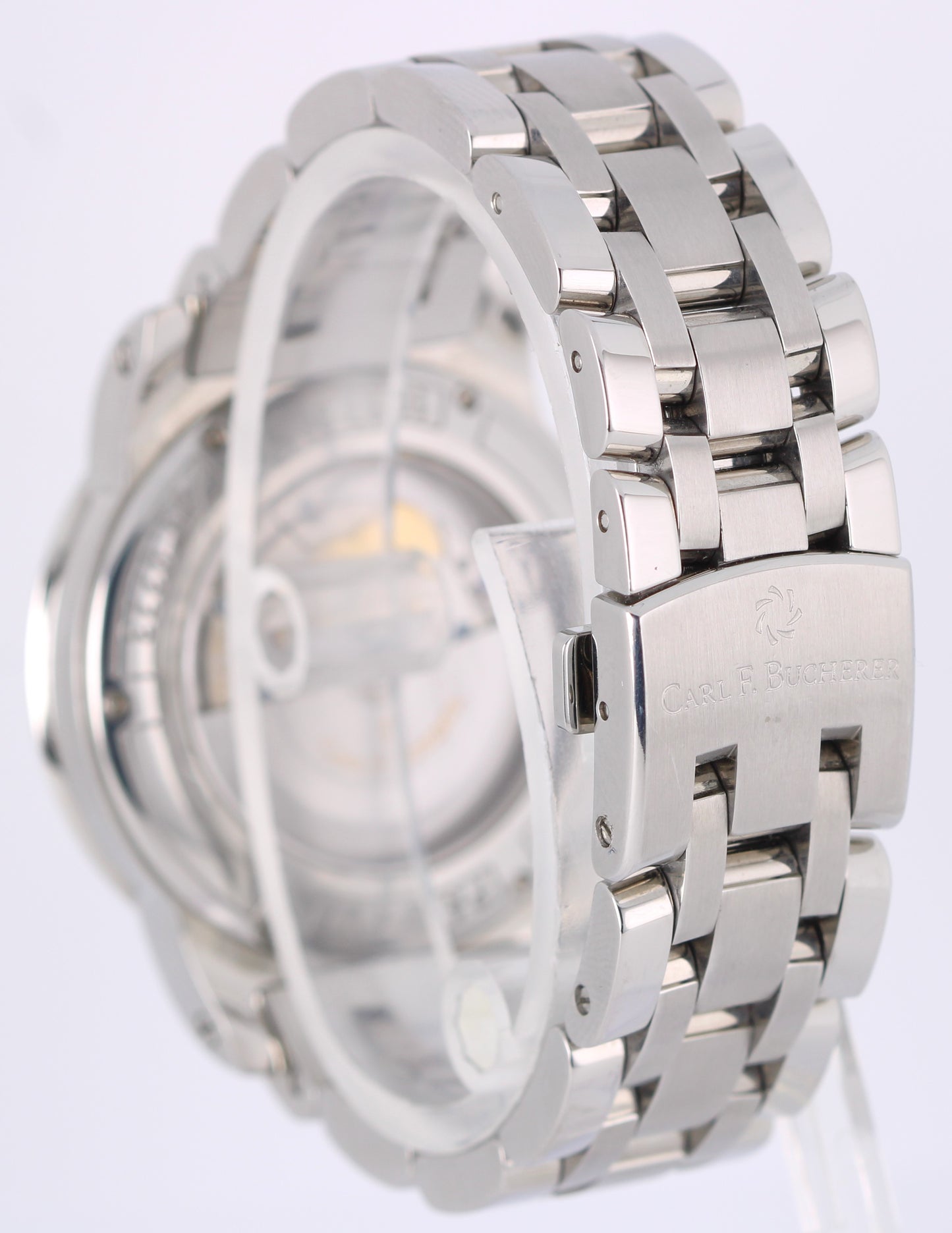 Carl F. Bucherer Patravi Stainless Steel Silver 38mm 10617.08A Automatic Watch