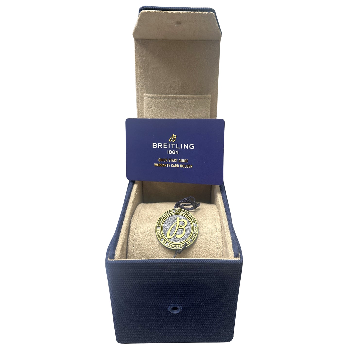 Breitling Superocean Stainless Steel Blue White 42mm A17366 Automatic Watch BOX