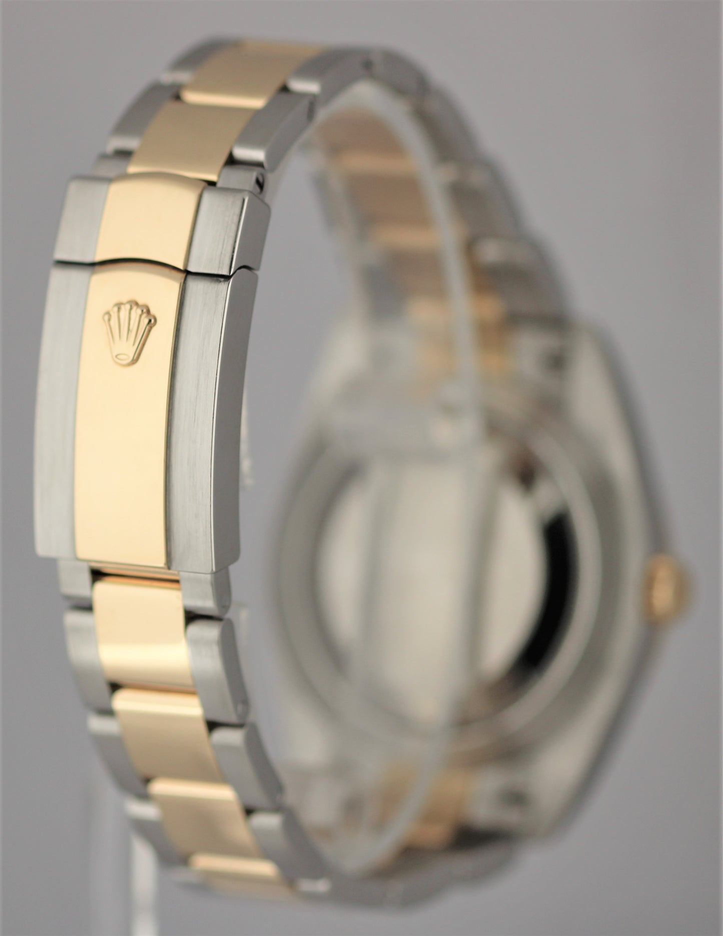 2019 Rolex DateJust 41 PAPERS Two-Tone 18k Gold White 41mm 126333 Watch B+P