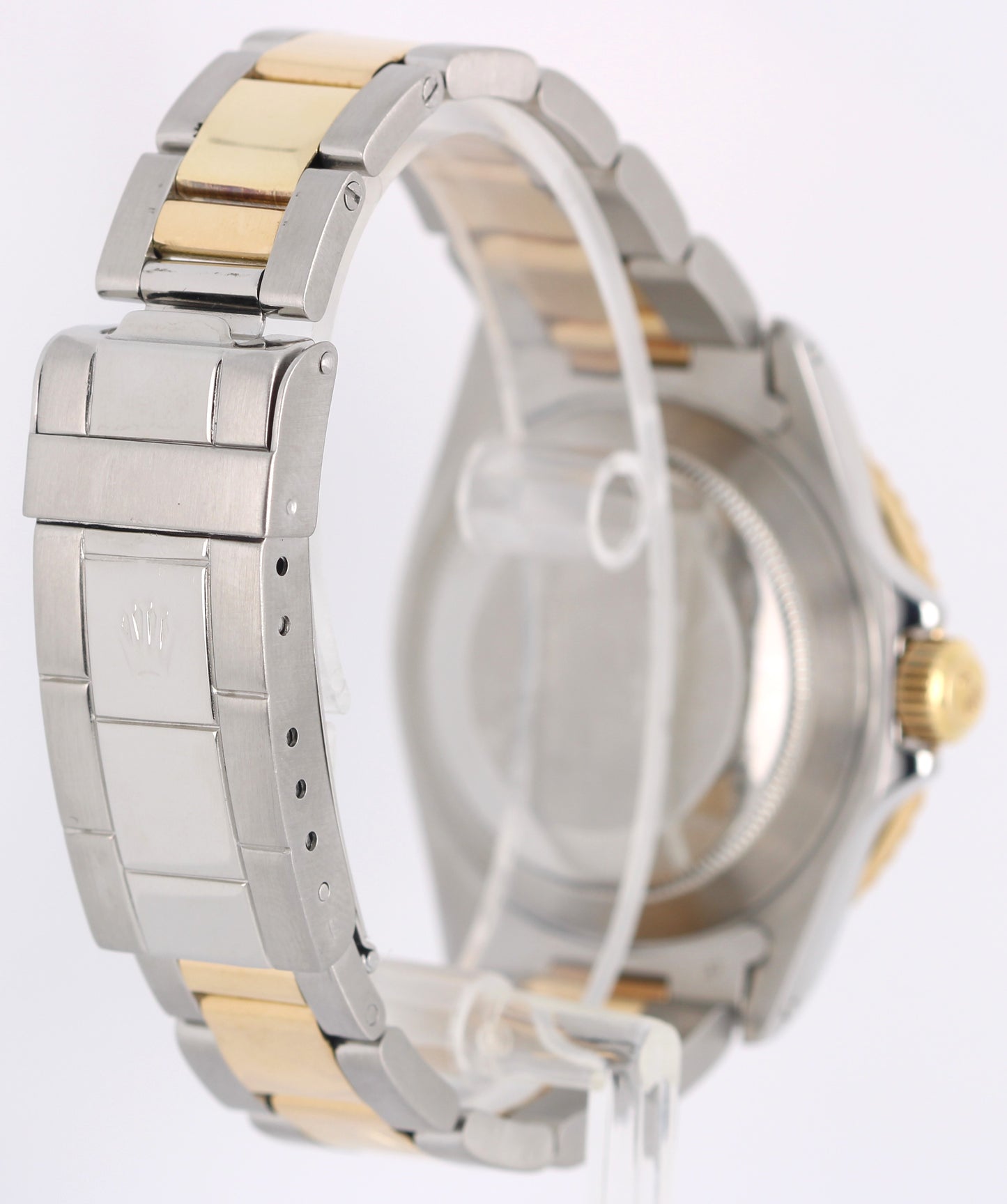 VINTAGE Rolex Submariner Date Two-Tone 18K Gold Steel Blue 40mm 16803 Watch