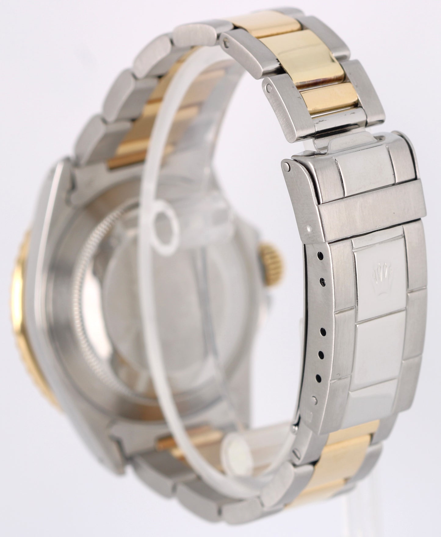 VINTAGE Rolex Submariner Date Two-Tone 18K Gold Steel Blue 40mm 16803 Watch