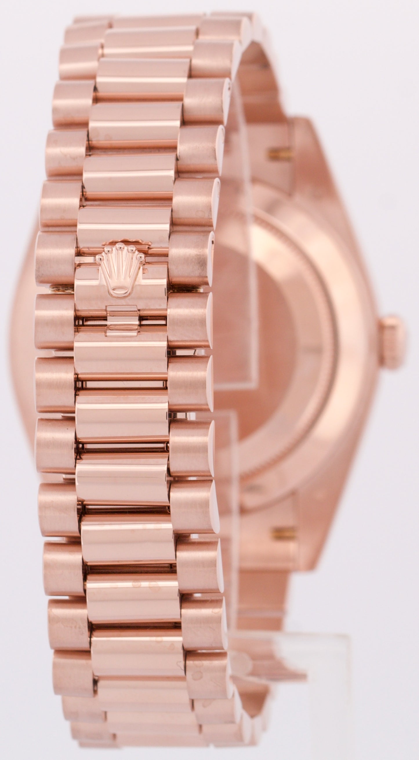 MINT Rolex Day-Date President 40mm FACTORY CHOCOLATE BAGUETTE 18K 228235 BOX