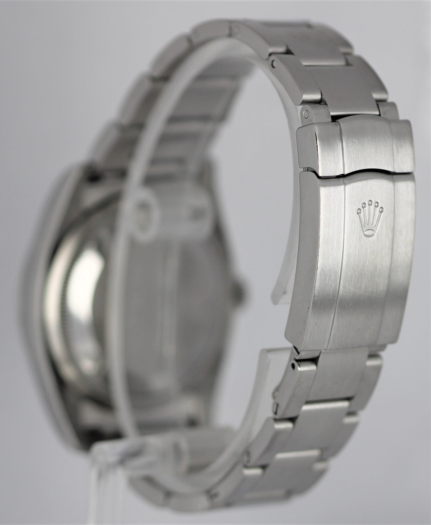 Rolex Oyster Perpetual Stainless Steel Silver '3-6-9 Stick' 36mm 116000 Watch