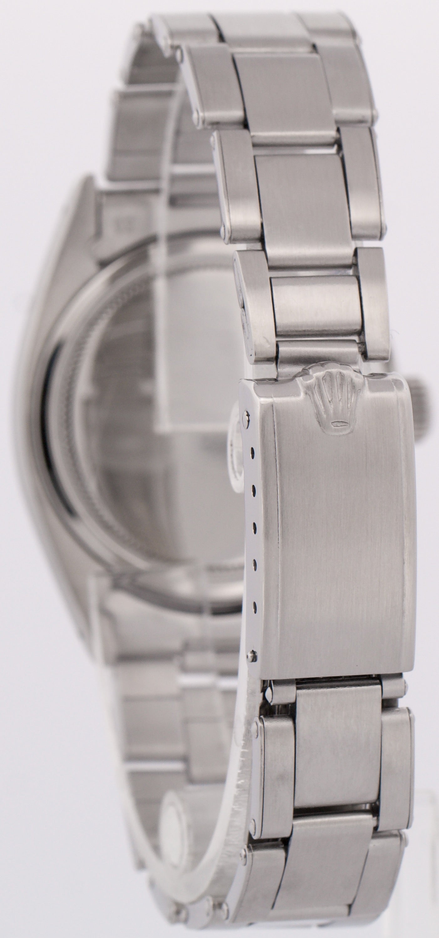 VINTAGE 1950's Rolex Oyster Precision SILVER 34mm Steel Oyster Manual 6423 Watch