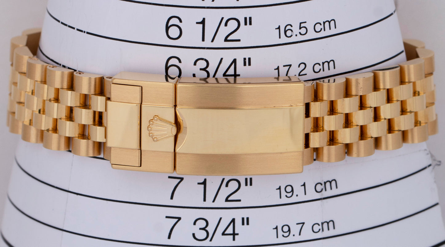 2024 PAPERS Rolex GMT-Master II JUBILEE 18K Yellow 126718 GRNR 40mm Watch BOX